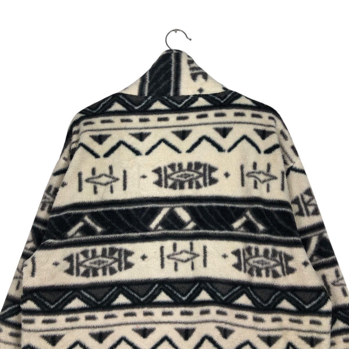 Japanese Brand Vintage Navajo Native Aztec Design Fleece Ksfc Issey Miyake Size US M / EU 48-50 / 2 - 10 Thumbnail