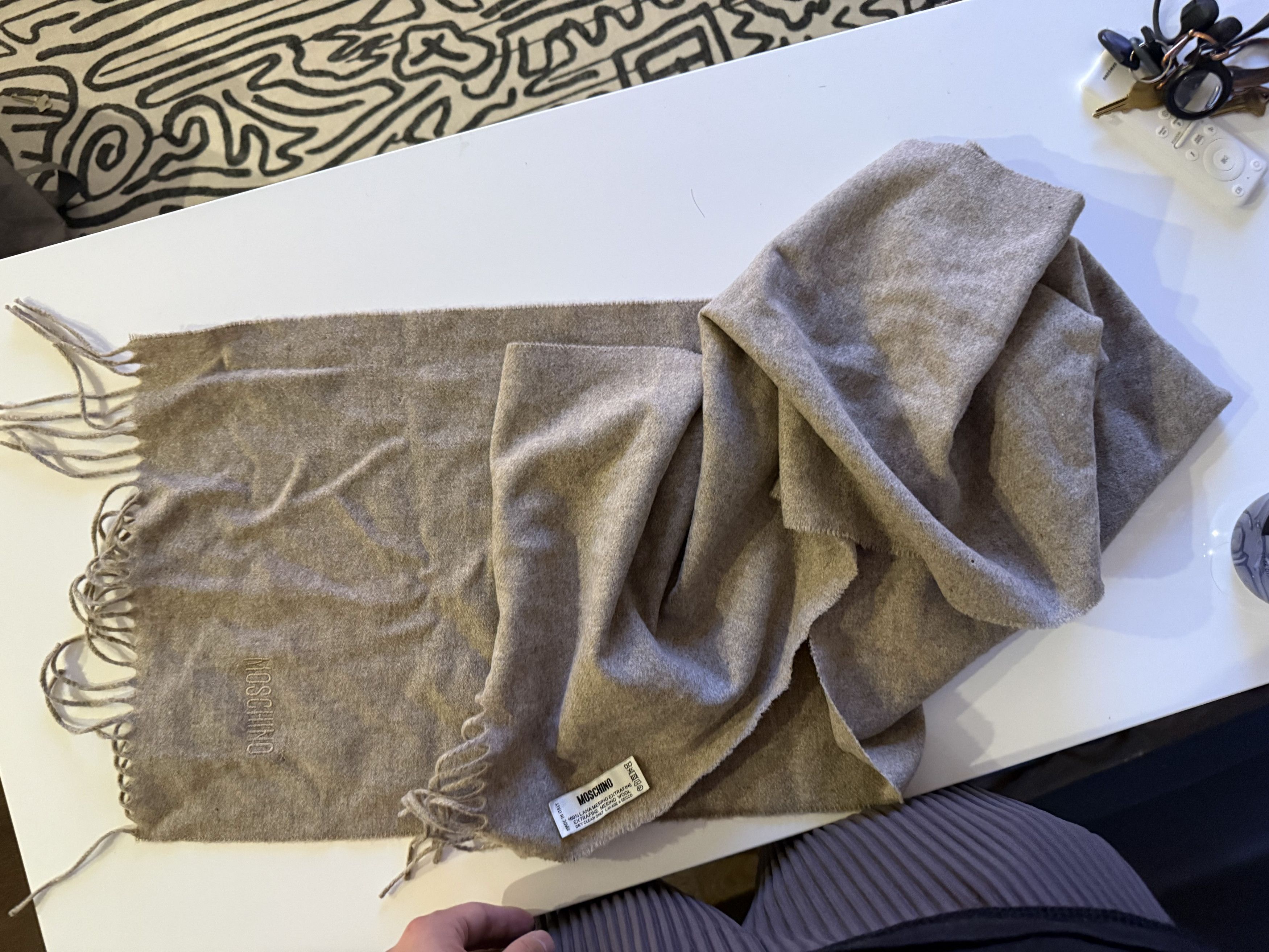 Moschino Moschino Scarf Size ONE SIZE - 2 Thumbnail
