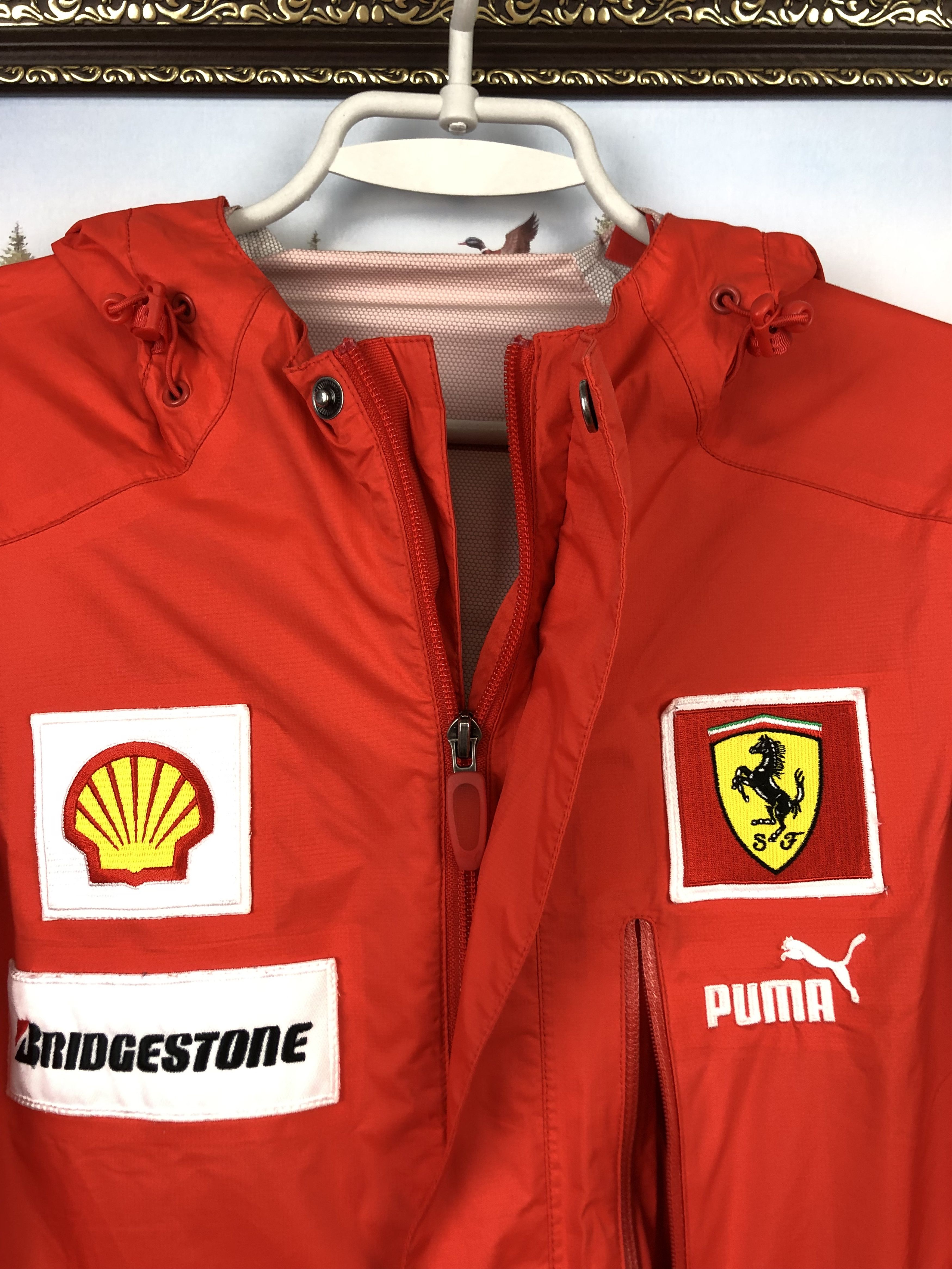 Ferrari × Puma Vintage Ferrari Puma Racing Jacket Track Top Windbreaker Size US S / EU 44-46 / 1 - 5 Thumbnail
