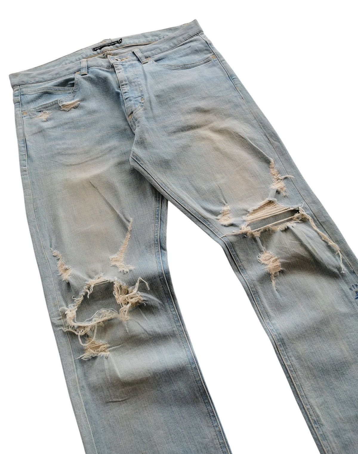 Japanese Brand Chord Number Eight "Rocks Rebel Music" Style Amiri Size US 31 - 5 Thumbnail