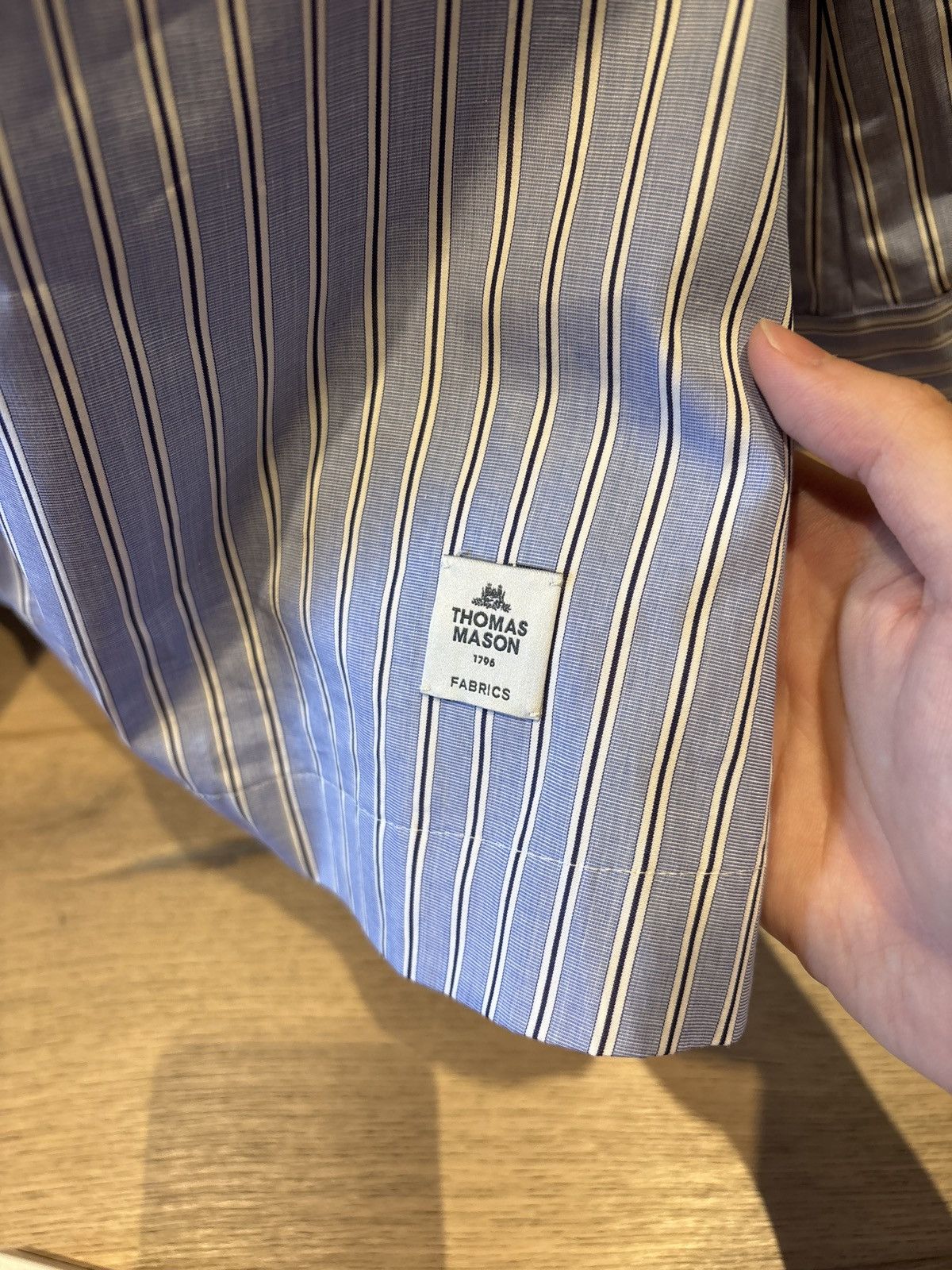 Sacai Sacai Thomas mason blazer shirt Size US M / EU 48-50 / 2 - 5 Thumbnail