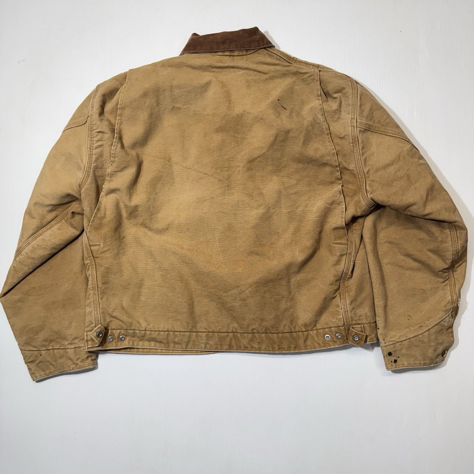 Carhartt CARHARTT J01 Detroit Lined Jacket Size 50 Reg Made in USA Size US XXL / EU 58 / 5 - 6 Thumbnail