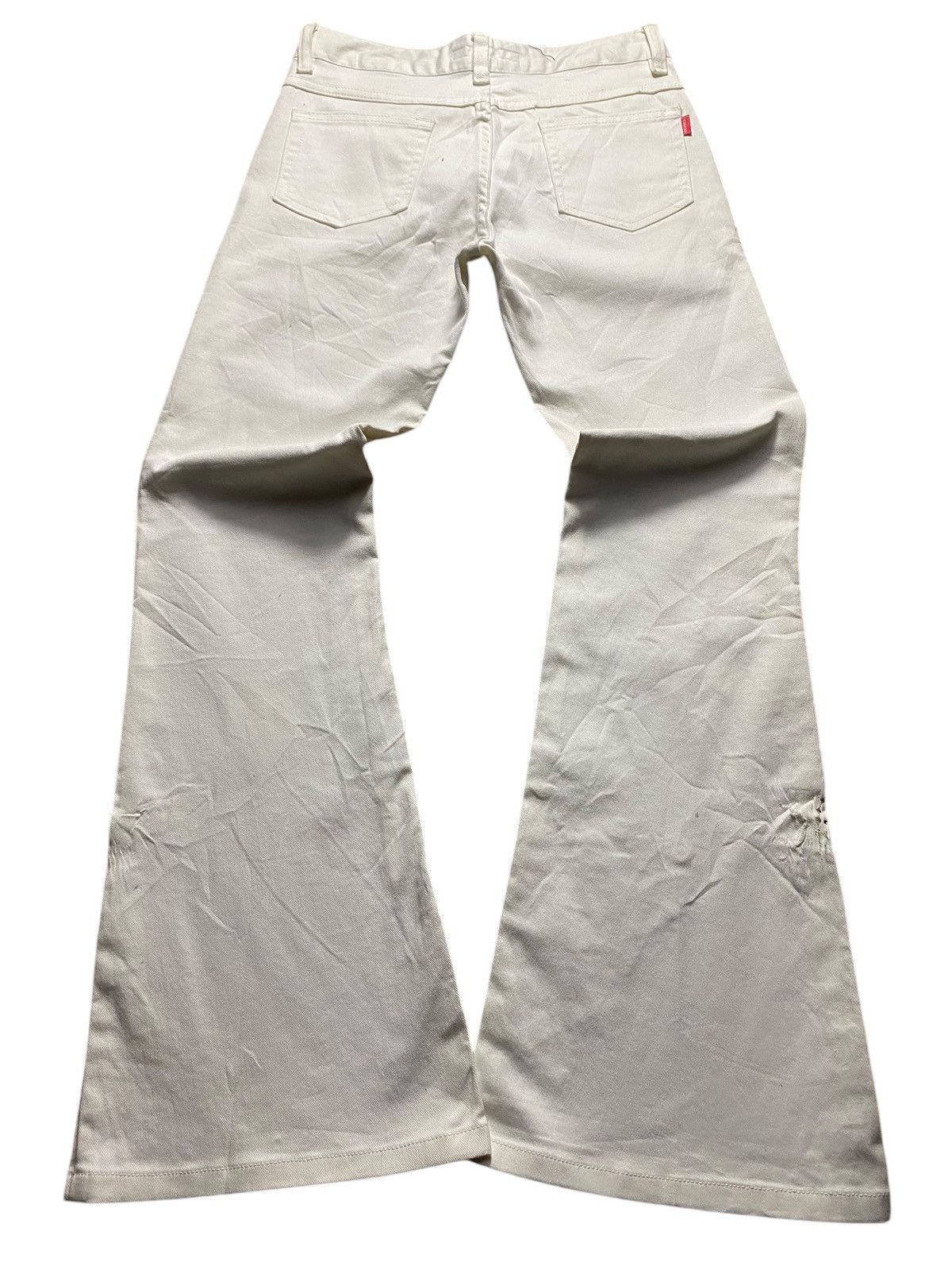 Japanese Brand Vintage Japanese Brand Tantra Embroidery Flare Jeans Size 28" / US 6 / IT 42 - 3 Thumbnail