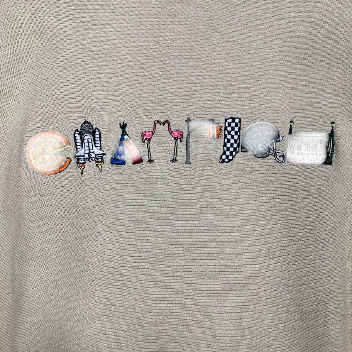Champion CHAMPION Reverse Weave Embroidery Logo Sweatshirt #1444-C65 Size US M / EU 48-50 / 2 - 10 Thumbnail