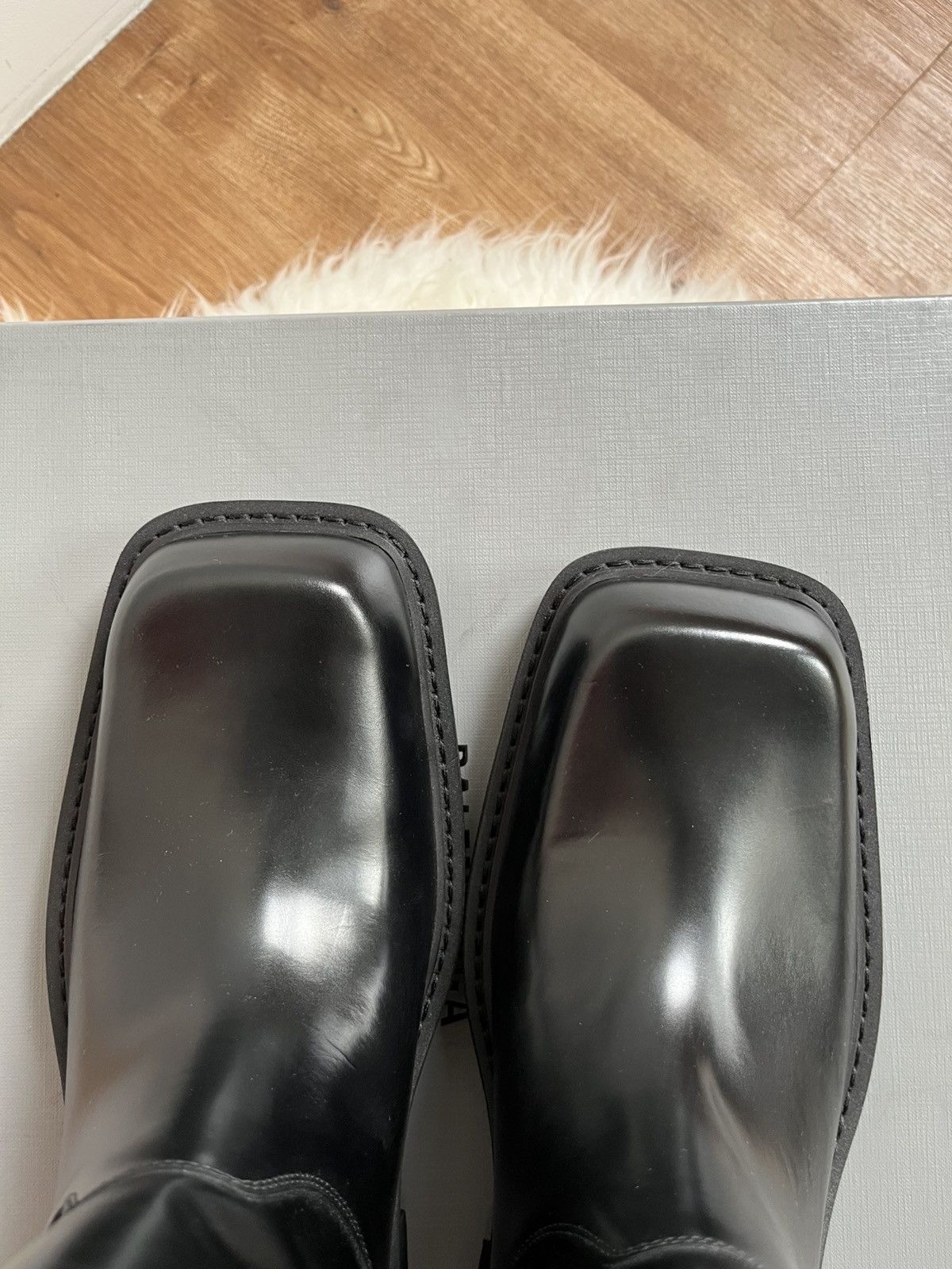 Balenciaga Balenciaga black leather boots Size US 9 / EU 42 - 6 Thumbnail