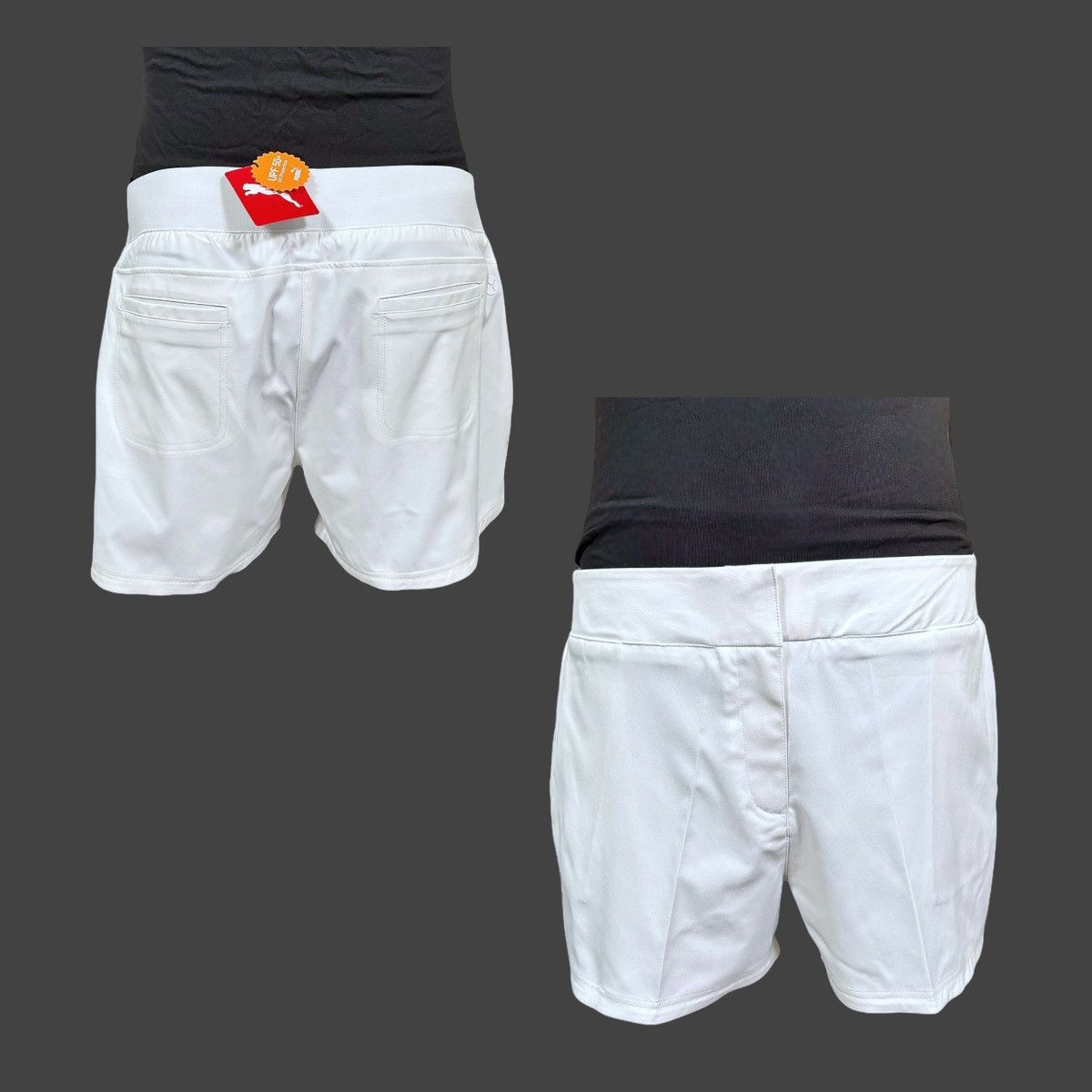 Puma Puma Golf White Women’s Stretch UV Bahama Shorts Sz XL Size 38" / US 16 / IT 52 - 12 Thumbnail