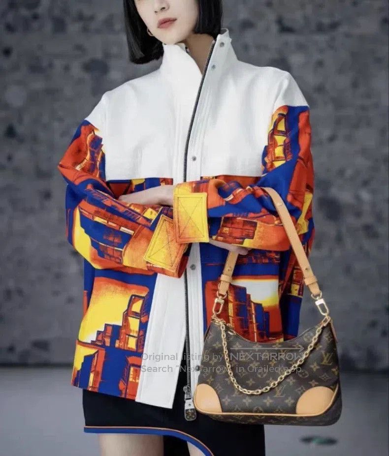 Louis Vuitton Louis Vuitton 23 Color-Block Sunset Print Cotton Long Slee Size XXS / US 00 / IT 34 - 9 Thumbnail