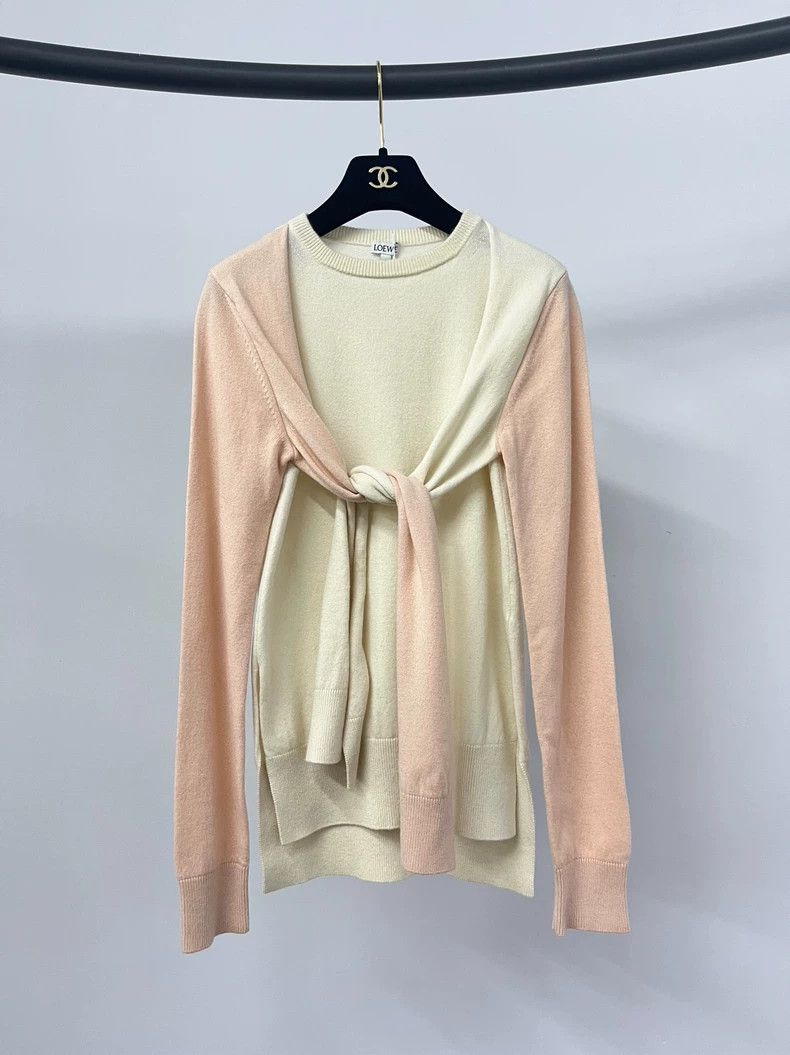 Loewe LOEWE Design a tie-on cashmere jacket Size XS / US 0-2 / IT 36-38 - 1 Thumbnail