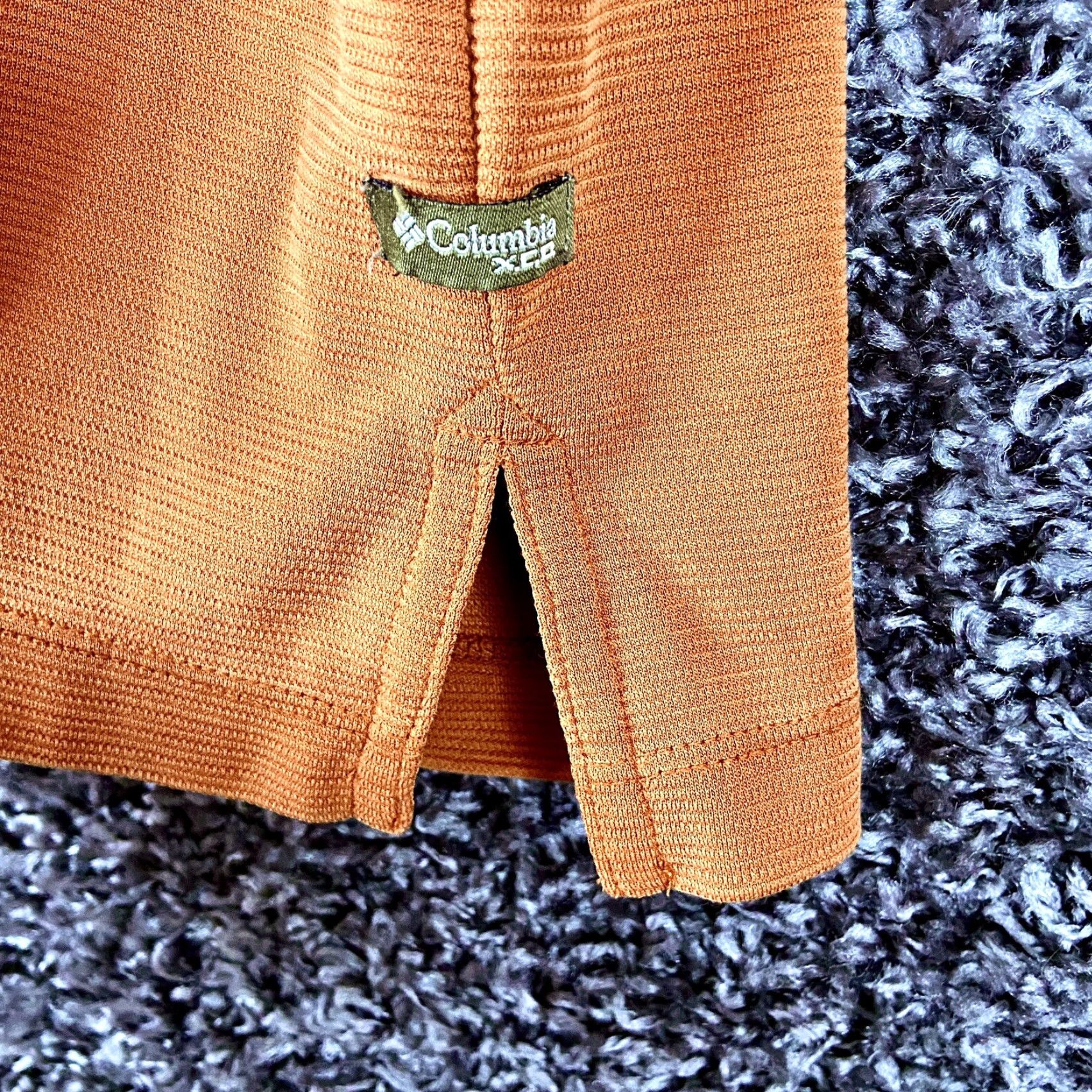 Vintage Columbia XCO Polo Mens L Brown Orange Polo Shirt Brown Orange Mens L Size US L / EU 52-54 / 3 - 2 Thumbnail