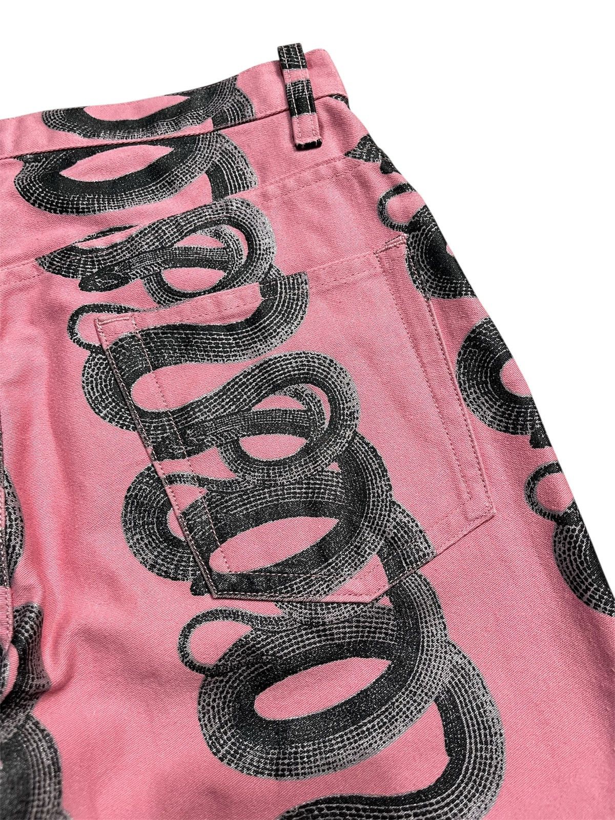 Hysteric Glamour Archive Hysteric Glamour Snake Print Jeans Size US 27 - 10 Thumbnail