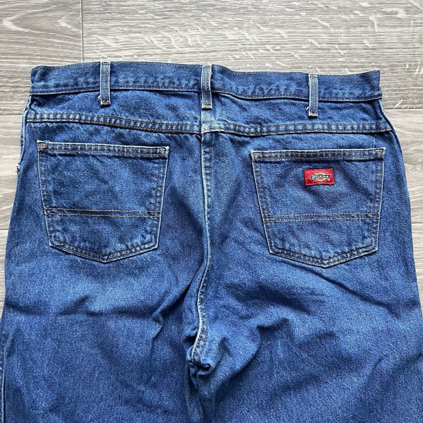 Dickies Dickies 34x34 carpenter blue jeans vintage Y2K straight Size US 36 / EU 52 - 3 Thumbnail