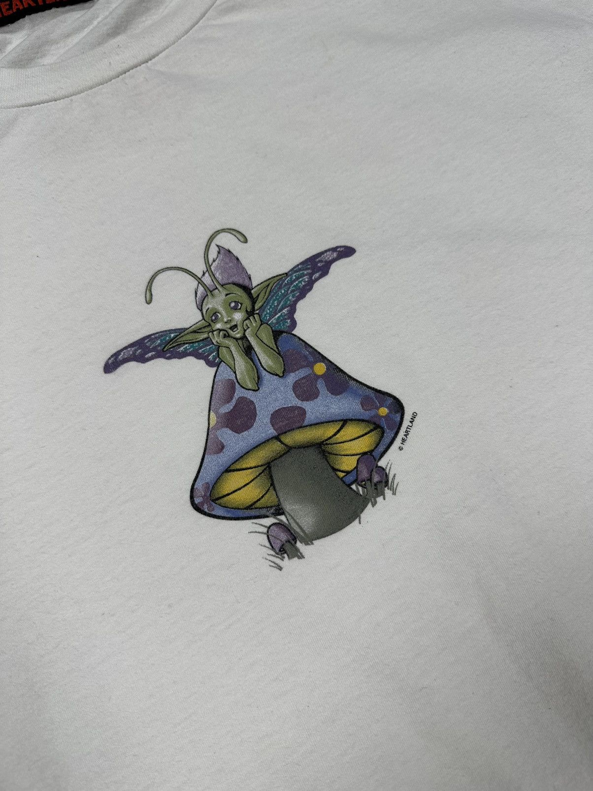 Hook-Ups × Vintage Vintage Y2K Shrooms Skate Brand Witch Psycho Tee Size US L / EU 52-54 / 3 - 3 Thumbnail