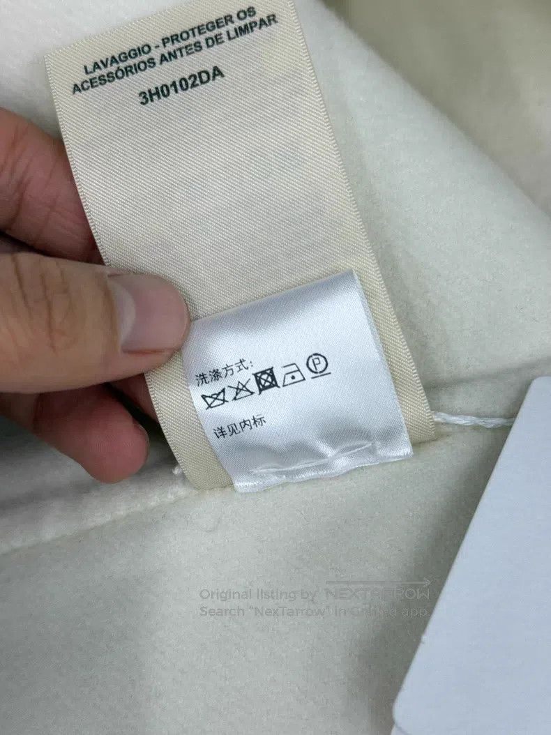 Hermes Hermes White Cashmere Coat for Fall-Winter 2023 Size XS / US 0-2 / IT 36-38 - 7 Thumbnail