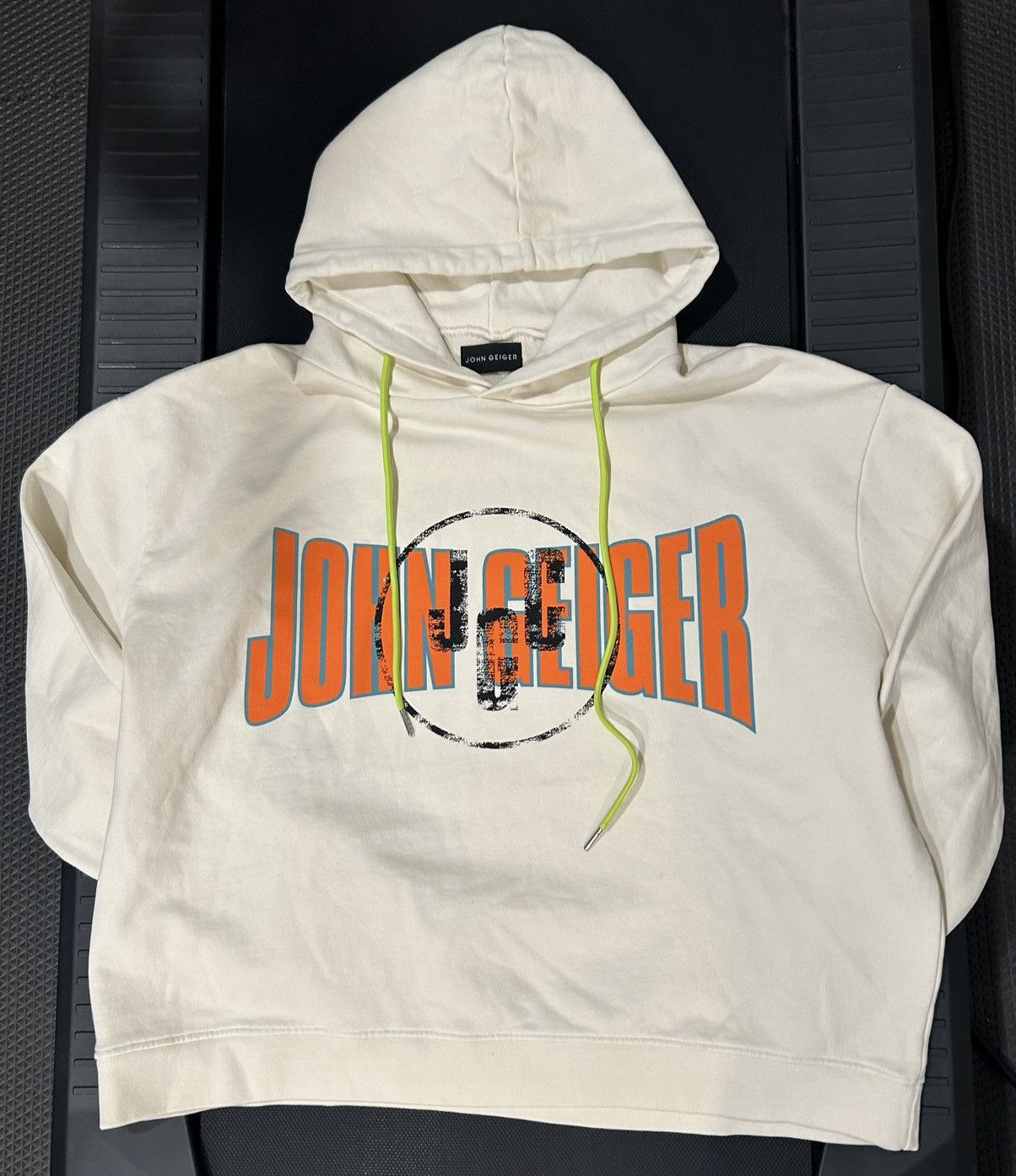 John Geiger John Geiger hoodie USA white rare just don nike style Size US XL / EU 56 / 4 - 1 Thumbnail