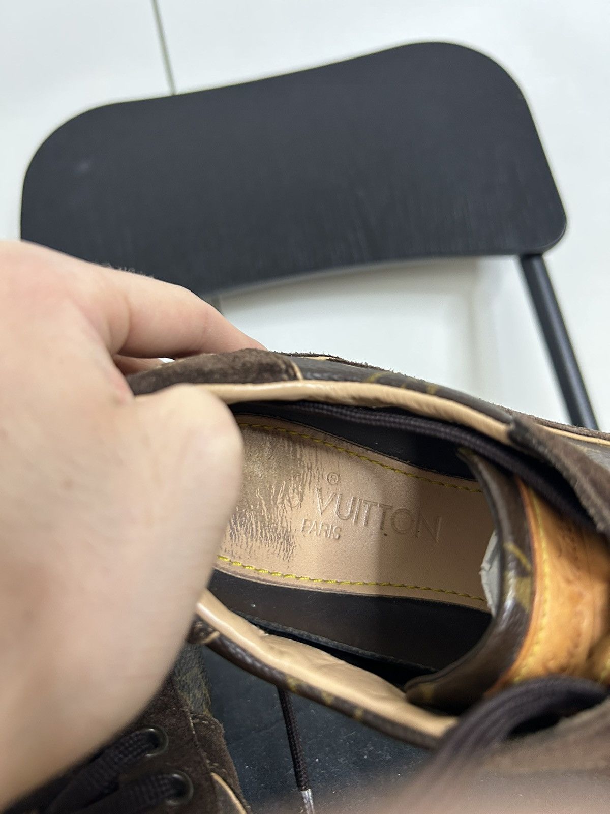 Louis Vuitton Louis Vuitton Sneakers Brown Size US 7.5 / IT 37.5 - 8 Thumbnail