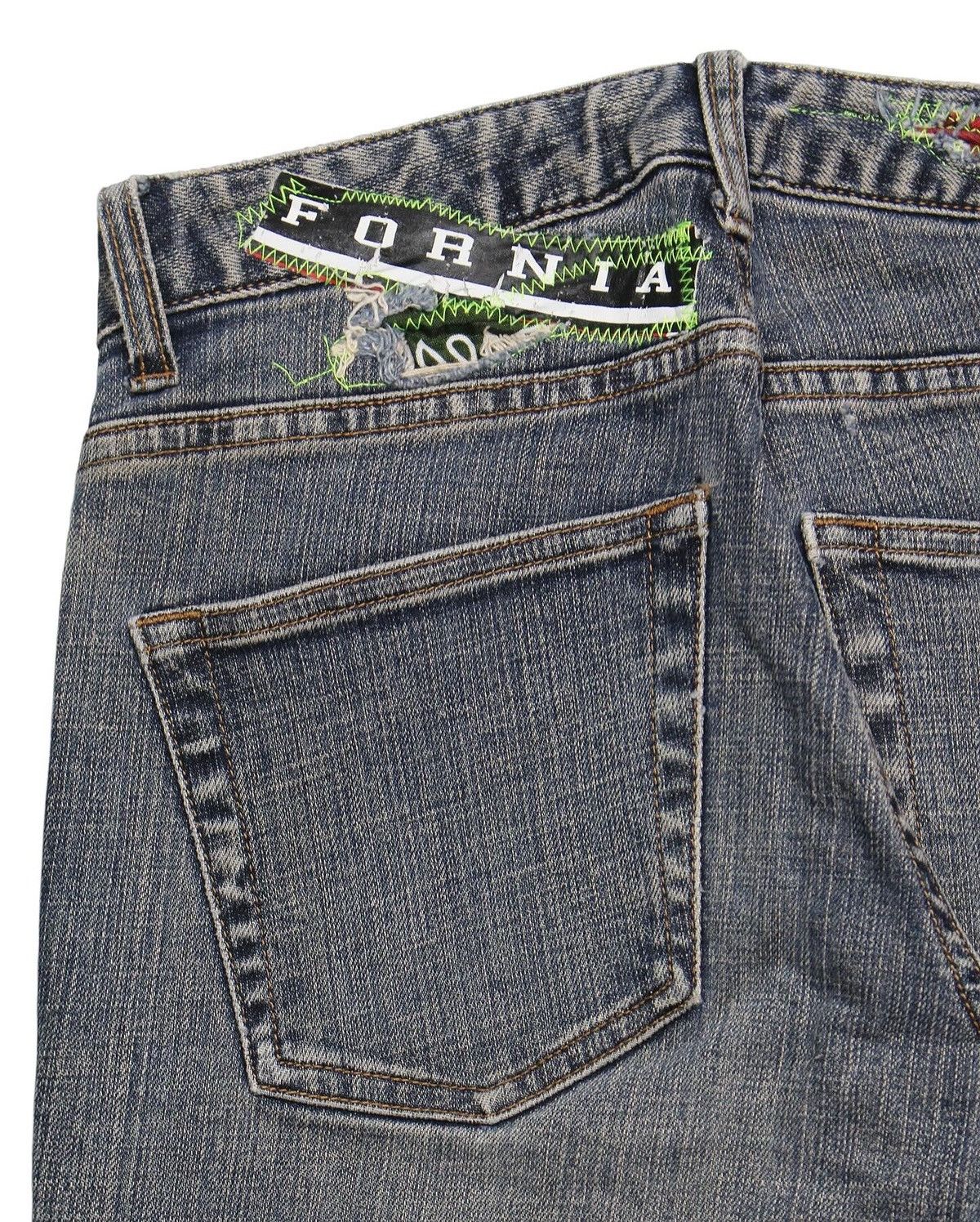 Hysteric Glamour 2000S GAP BOOT CUT CUSTOM DISTRESSED PATCHWORK JEANS Size US 28 / EU 44 - 7 Thumbnail