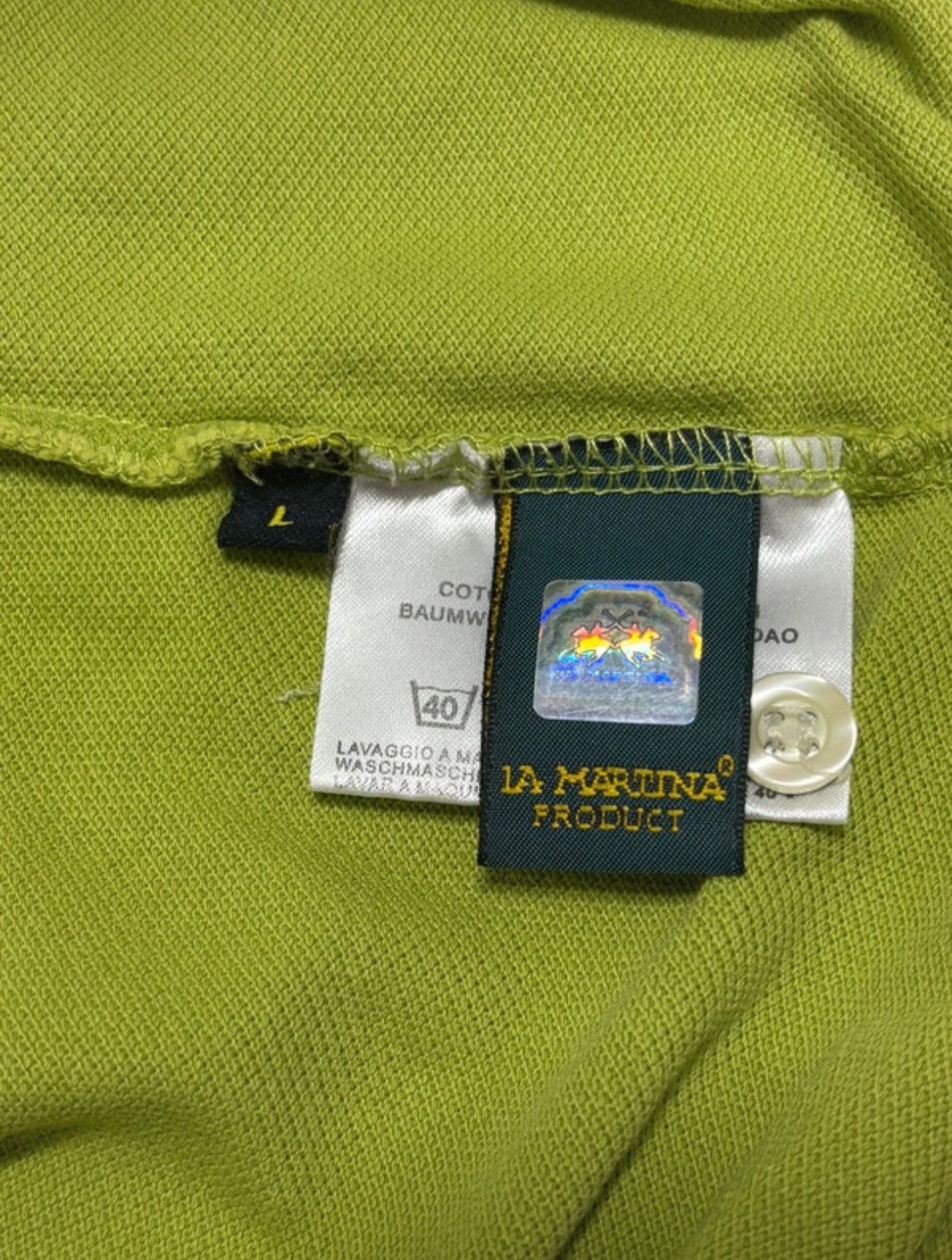 La Martina La Martina Polo | Größe L | Pashanim | Vintage | Y2K Size US L / EU 52-54 / 3 - 5 Thumbnail