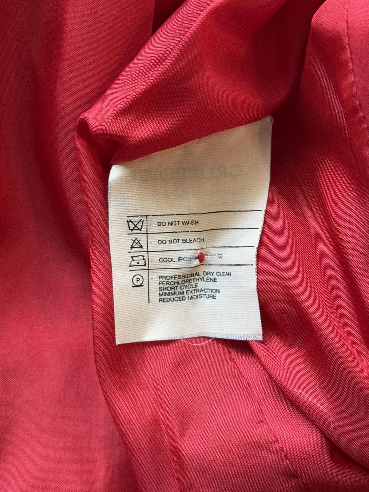 Christian Dior Monsieur × Vintage Dior 1980s archive vintage red 100% wool blazer jacket Size M / US 6-8 / IT 42-44 - 10 Thumbnail