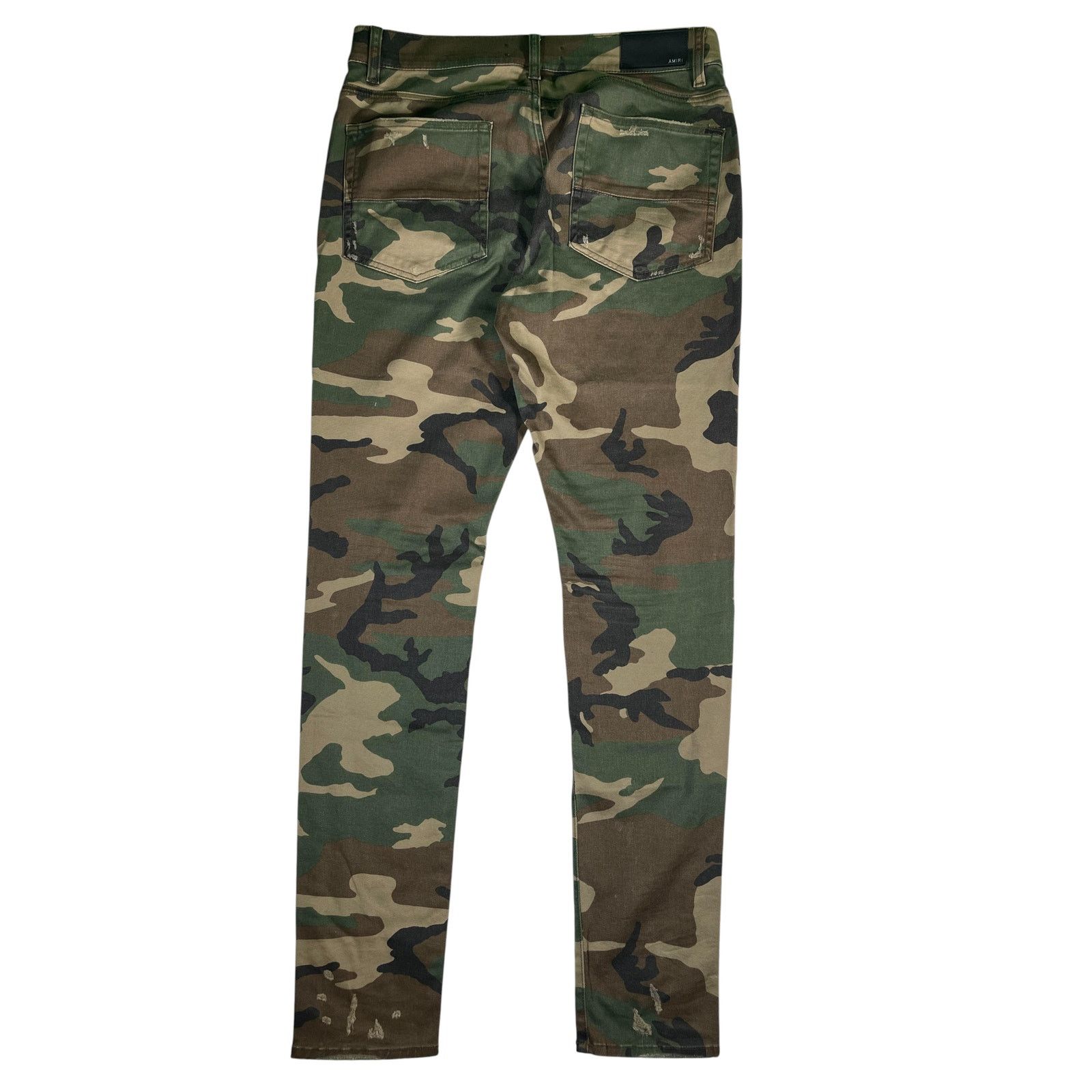 Amiri Amiri Patchwork Camo Multi Jeans Size US 34 / EU 50 - 2 Thumbnail