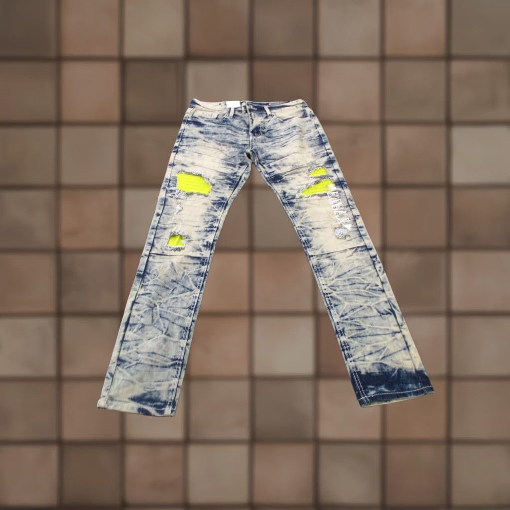 Southpole Southpole Jeans Mens 32 Denim Skinny Grunge Distressed Distressed Blue 30-31 Inseam Y2K NEW Jeans Mens Denim Skinny Grunge Style Size 32 Blue Size US 30 / EU 46 - 1 Thumbnail