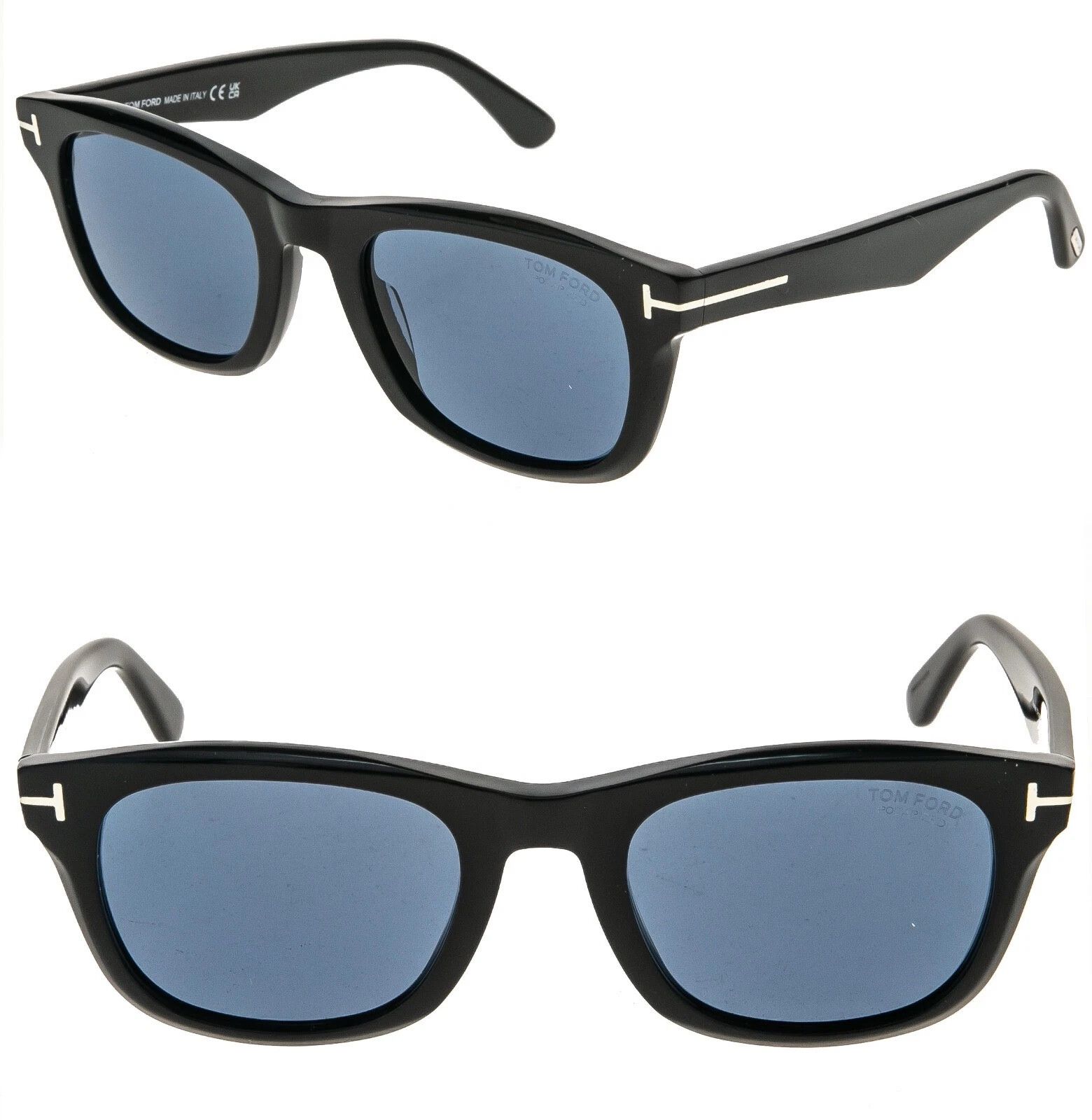 Tom Ford TOM FORD KENDEL TF1076 01M Black Modern Sunglass 1076 FT1076 Size ONE SIZE - 1 Thumbnail