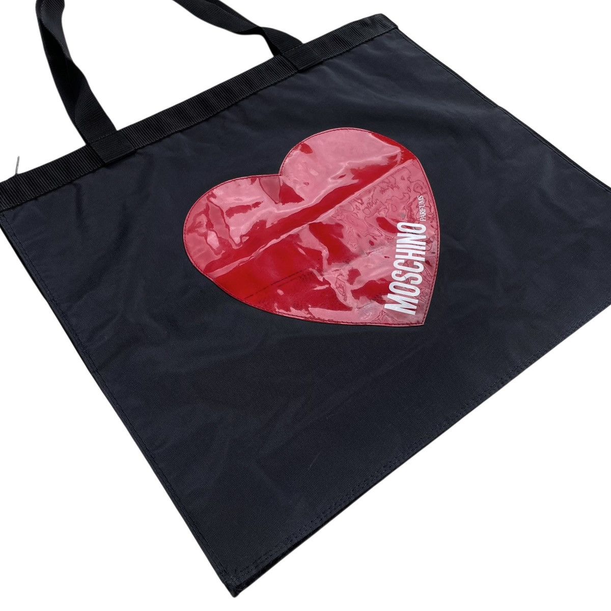 Moschino Moschino Parfums Love Nylon Large Promo Tote Bag Size ONE SIZE - 3 Thumbnail