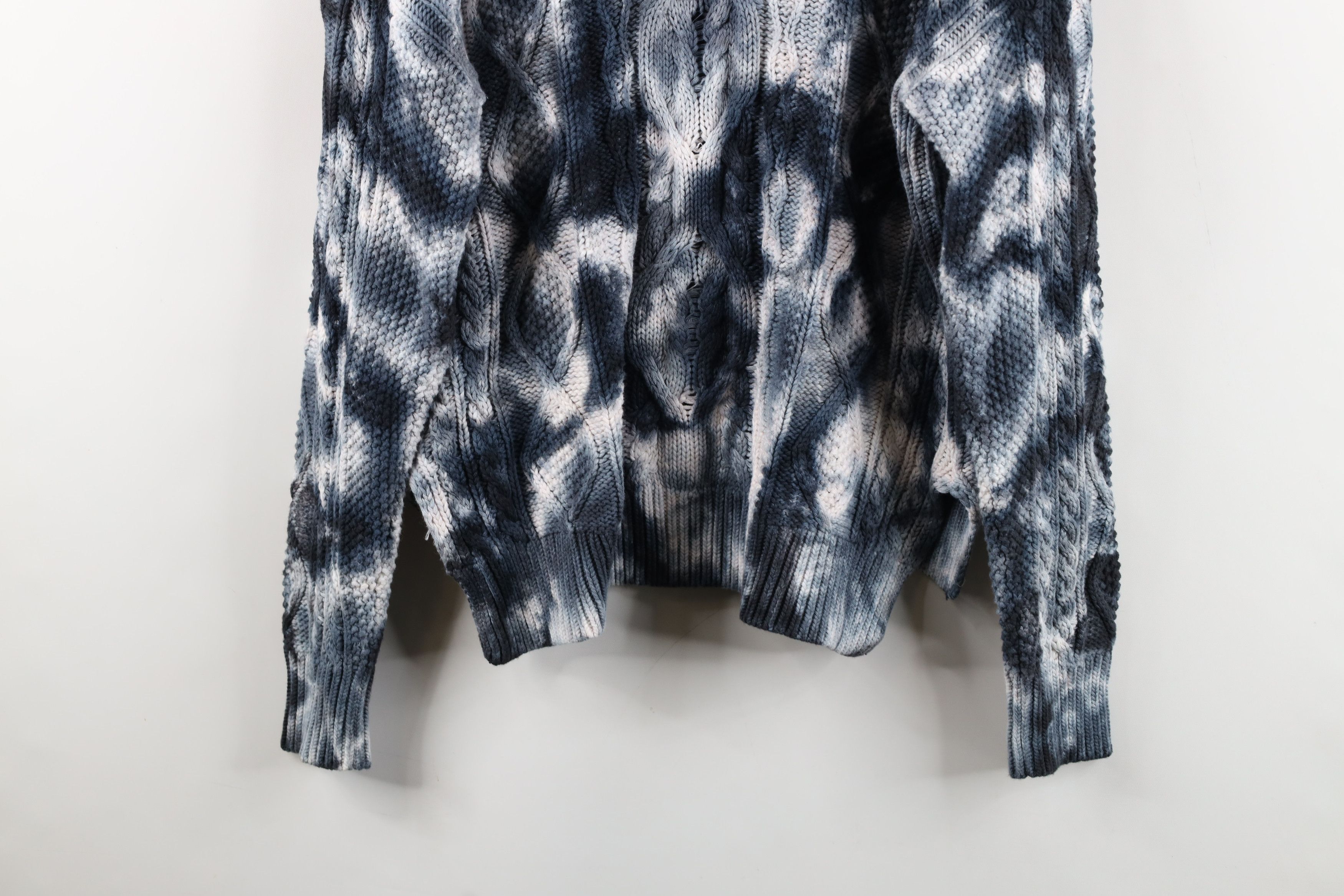 Anthropologie Anthropologie Pilcro Chunky Cable Knit Fisherman Sweater Size M / US 6-8 / IT 42-44 - 14 Thumbnail