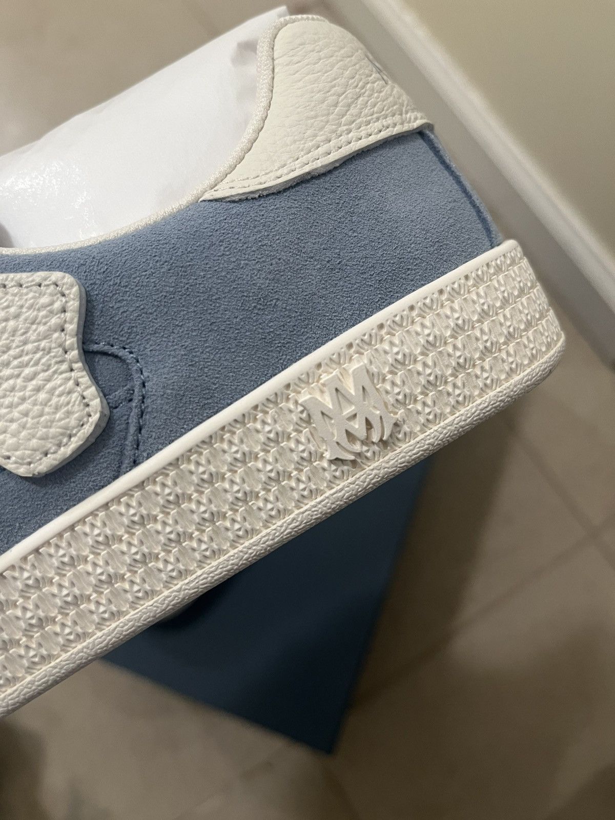 Amiri Amiri Pacific Bones Sneakers Sz 44(11us) Size US 11 / EU 44 - 3 Thumbnail