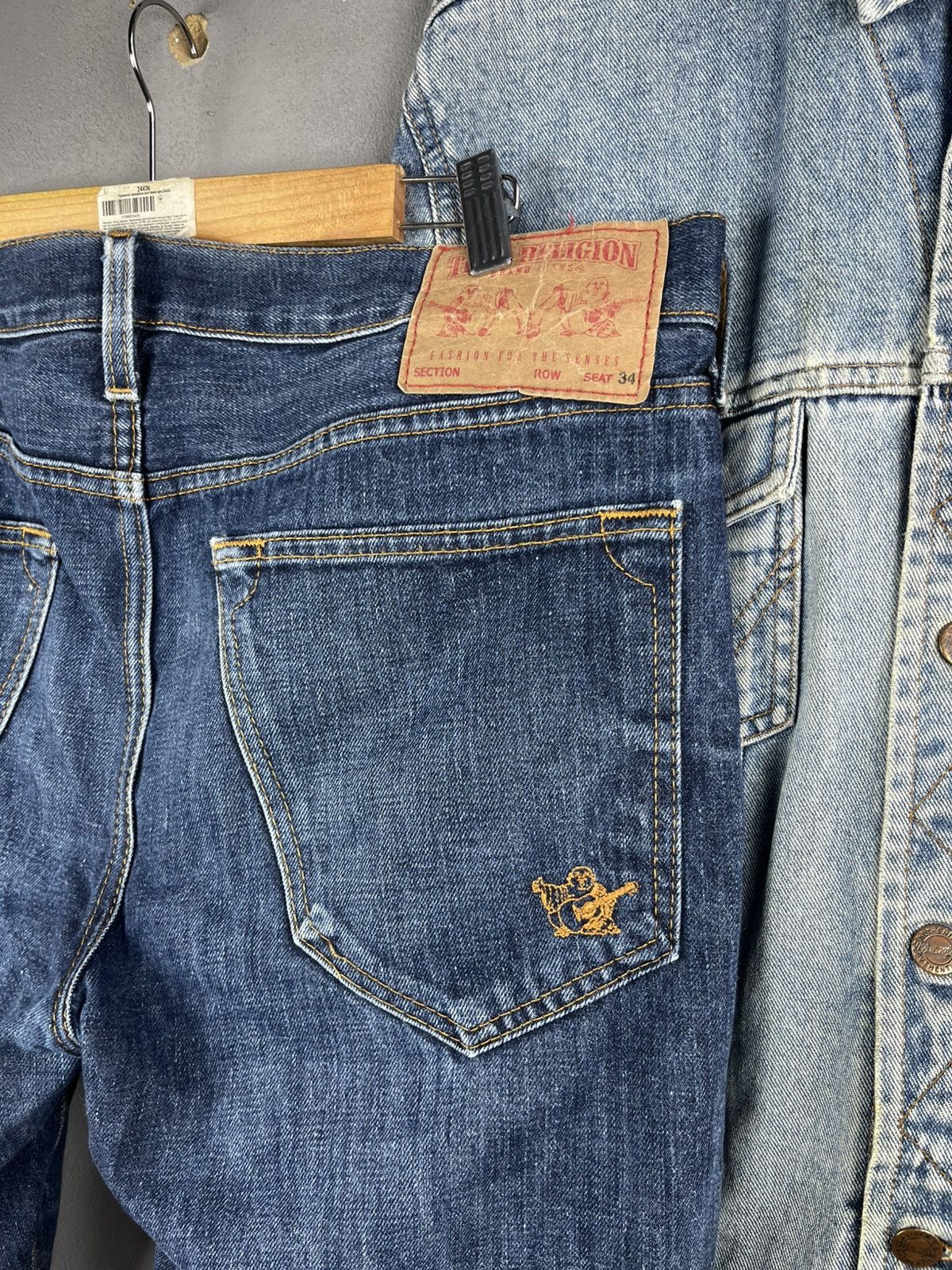 True Religion True Religion denim pants size 34 made usa Size US 34 / EU 50 - 8 Thumbnail