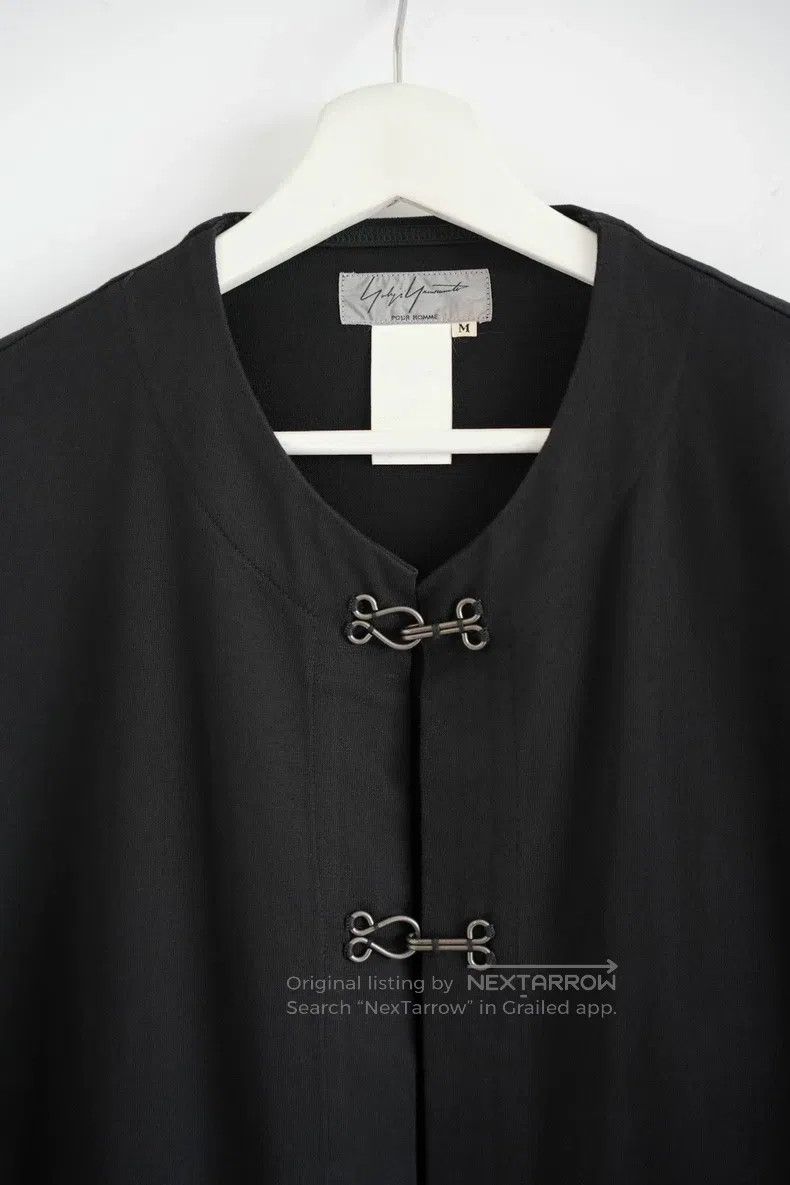 Yohji Yamamoto Yohji Yamamoto 99aw Musician Buckle Cardigan shirt Size US M / EU 48-50 / 2 - 3 Thumbnail