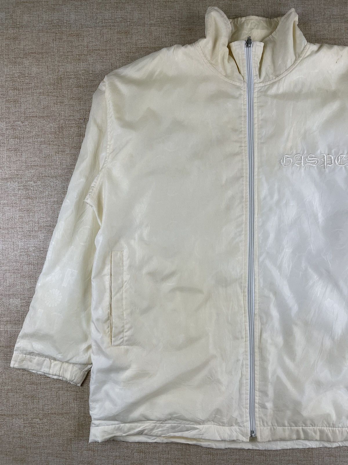 Japanese Brand × Vintage Vtg Gasper Cross Logo Like Chrome Hearts Embroidery Jacket Size US M / EU 48-50 / 2 - 3 Thumbnail