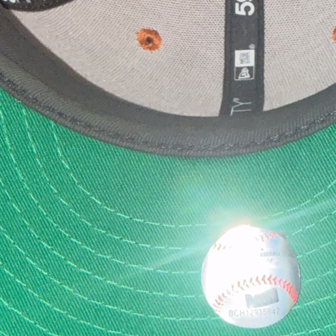 Hat Club × MLB × New Era Burdeens Exclusiv Brooklyn Dodgers 7 1/4 Jackie Robinson Hat Size ONE SIZE - 5 Thumbnail
