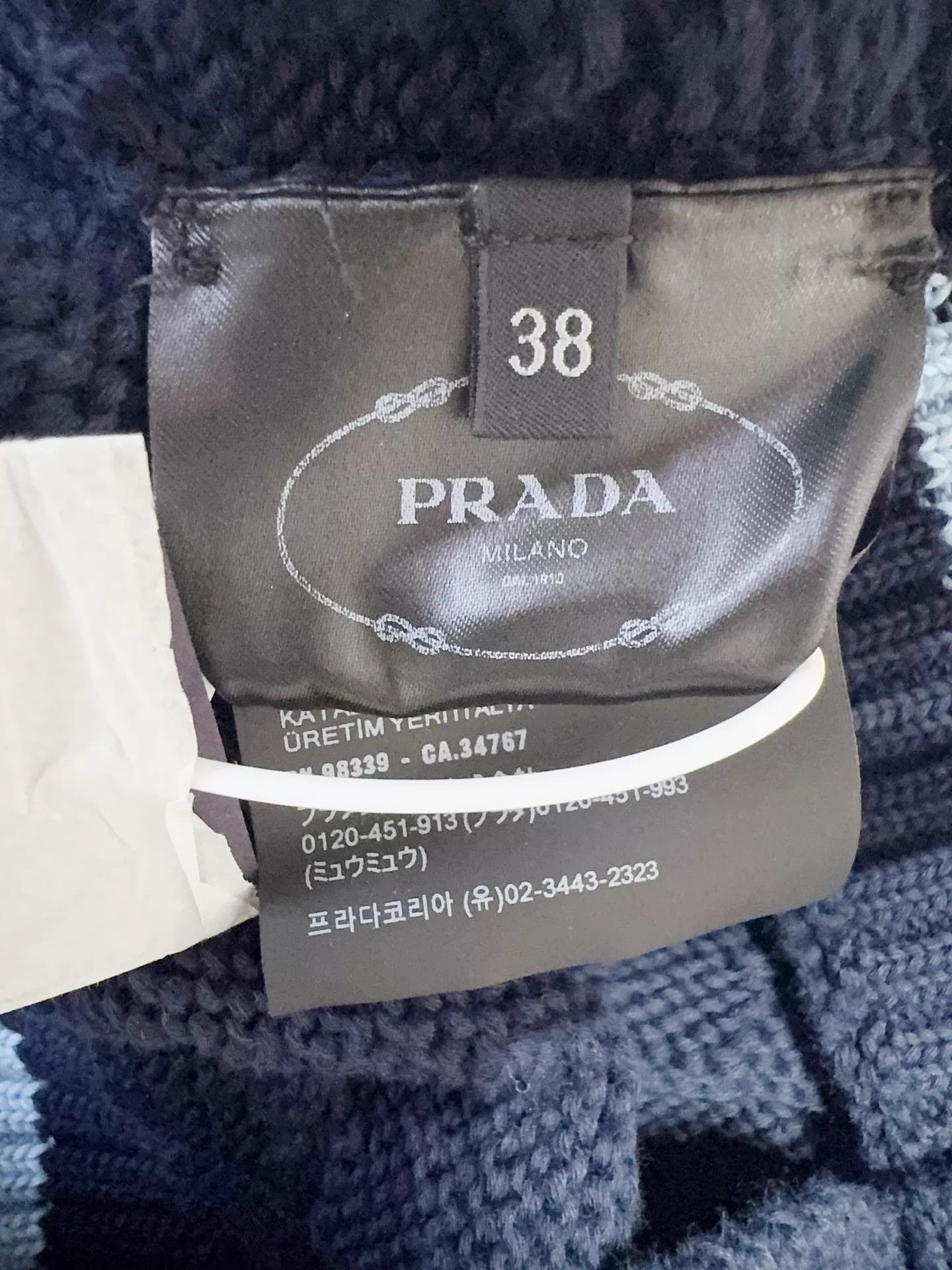 Prada Prada New Navy Top 38 Size XS / US 0-2 / IT 36-38 - 6 Thumbnail