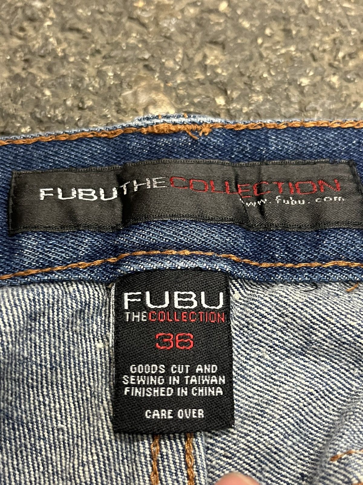 Fubu × Vintage Y2k baggy fit wide leg Fubu skater pants hype rare Size US 34 / EU 50 - 10 Thumbnail