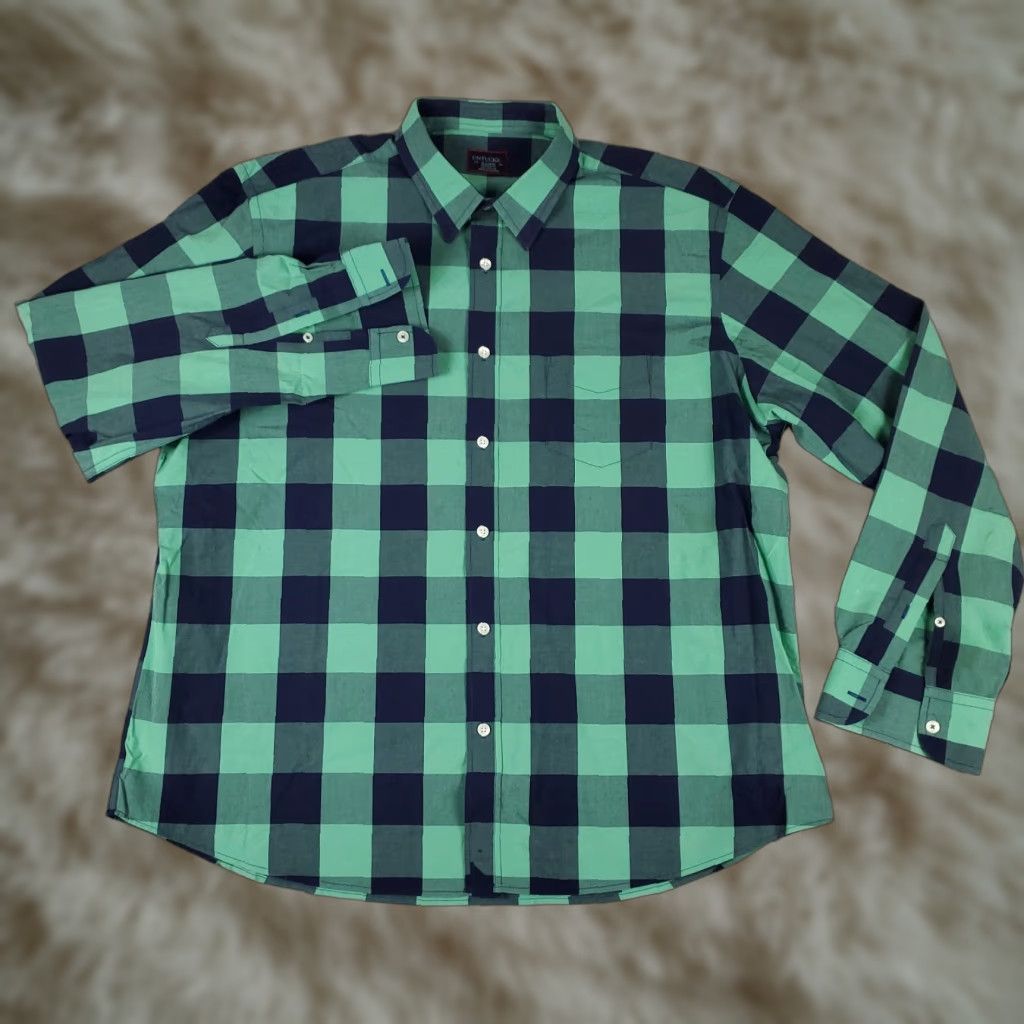 UNTUCKit **Untucked Shirt Men's XL Blue Check Button-Up Long Sleeve** User: Untucked Shirt Men's XL Blue Check Button-Up Long Sleeve Size US XL / EU 56 / 4 - 1 Thumbnail
