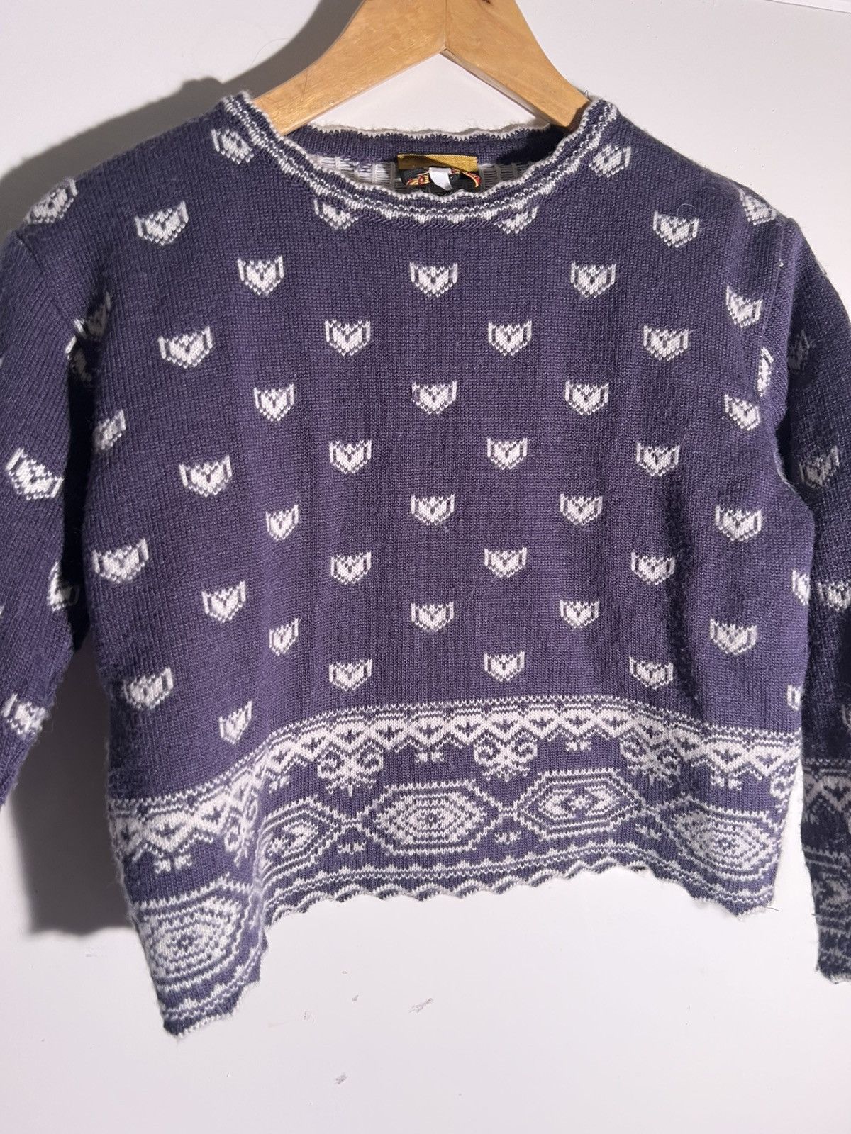 Vintage 80’s 90’s VTG Vintage Trik Co Company Retro Indie Sweater Size US XXS / EU 40 - 3 Thumbnail