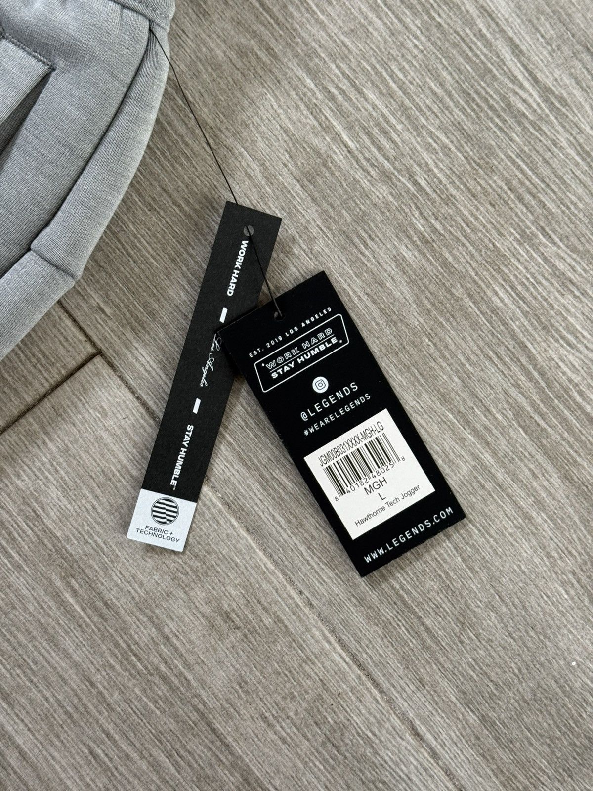 Other LEGENDS Hawthorne Tech Jogger 1.0 Medium Grey Heather Sz L Size US 36 / EU 52 - 6 Thumbnail