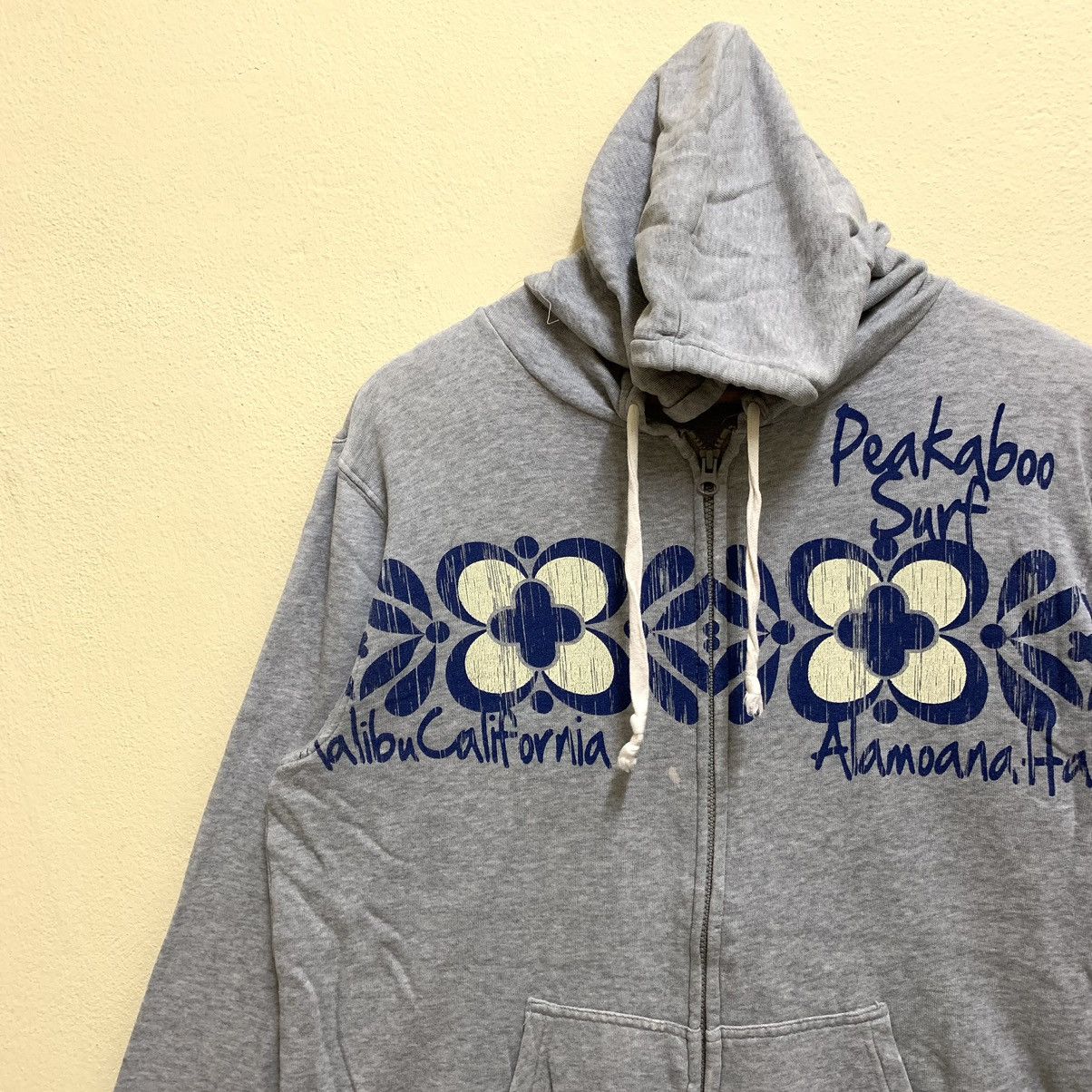 Vintage Vintage PEAKABOO SURF HAWAII Hoodie Sweater Size US L / EU 52-54 / 3 - 5 Thumbnail