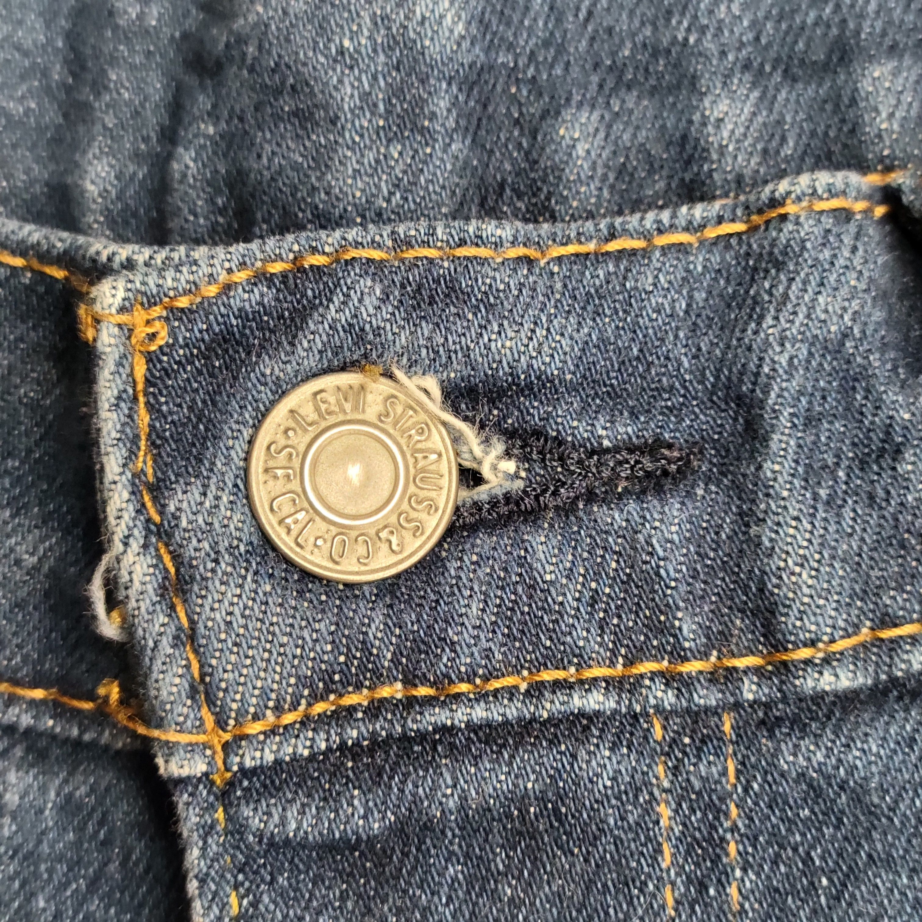 Levi's Levi's 541 Straight Distressed Faded Denim Blue Jeans Size US 32 / EU 48 - 7 Thumbnail