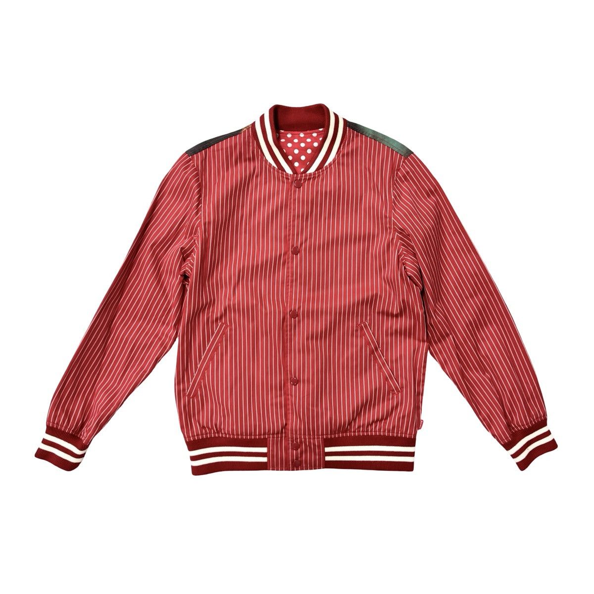Comme des Garcons SHIRT × Supreme Supreme x CDG Harold Hunter Reversible Varsity Jacket Size US M / EU 48-50 / 2 - 1 Thumbnail