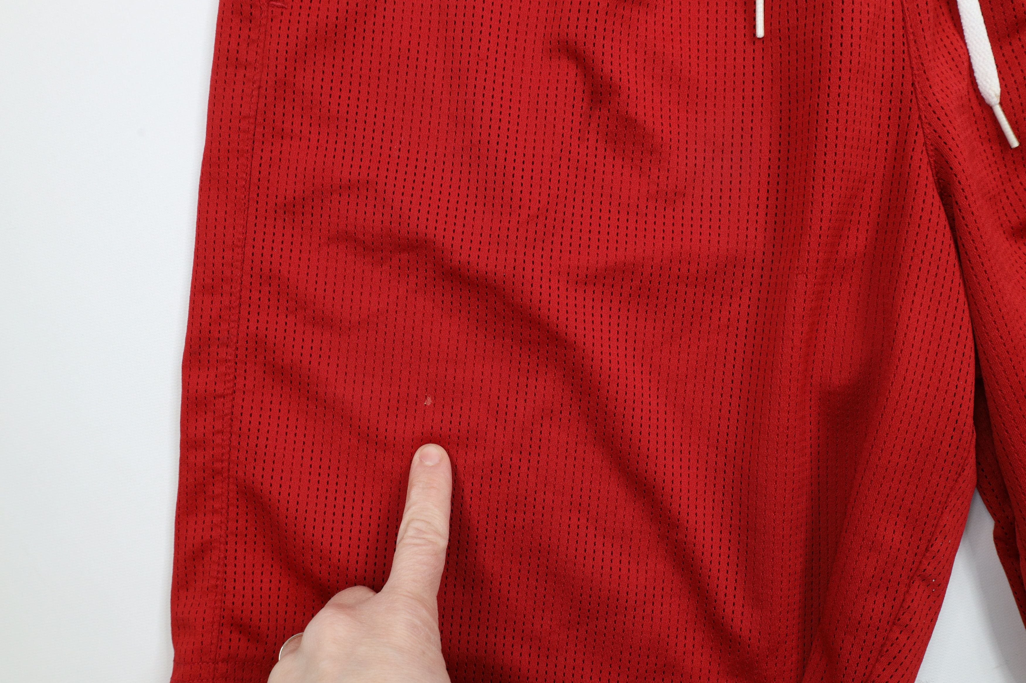 Nike × Vintage Vintage 90s Nike Mini Swoosh Mesh Basketball Gym Shorts Size US 34 / EU 50 - 6 Thumbnail