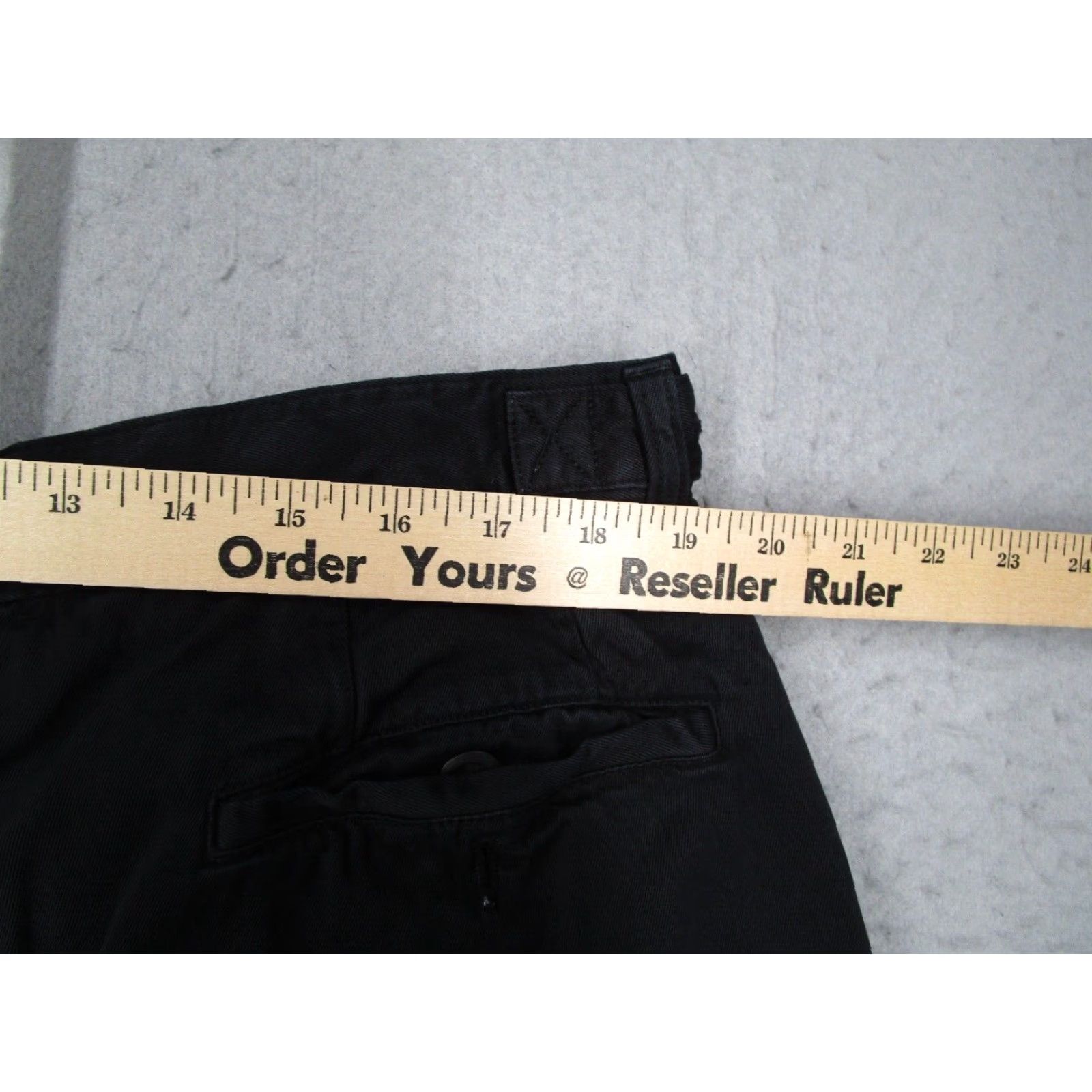 Ermenegildo Zegna VINTAGE Ermenegildo Zegna Pants Mens 38 Waist Black Chino Straight Fit Cuffed Pleated Designer Size US 38 / EU 54 - 6 Thumbnail