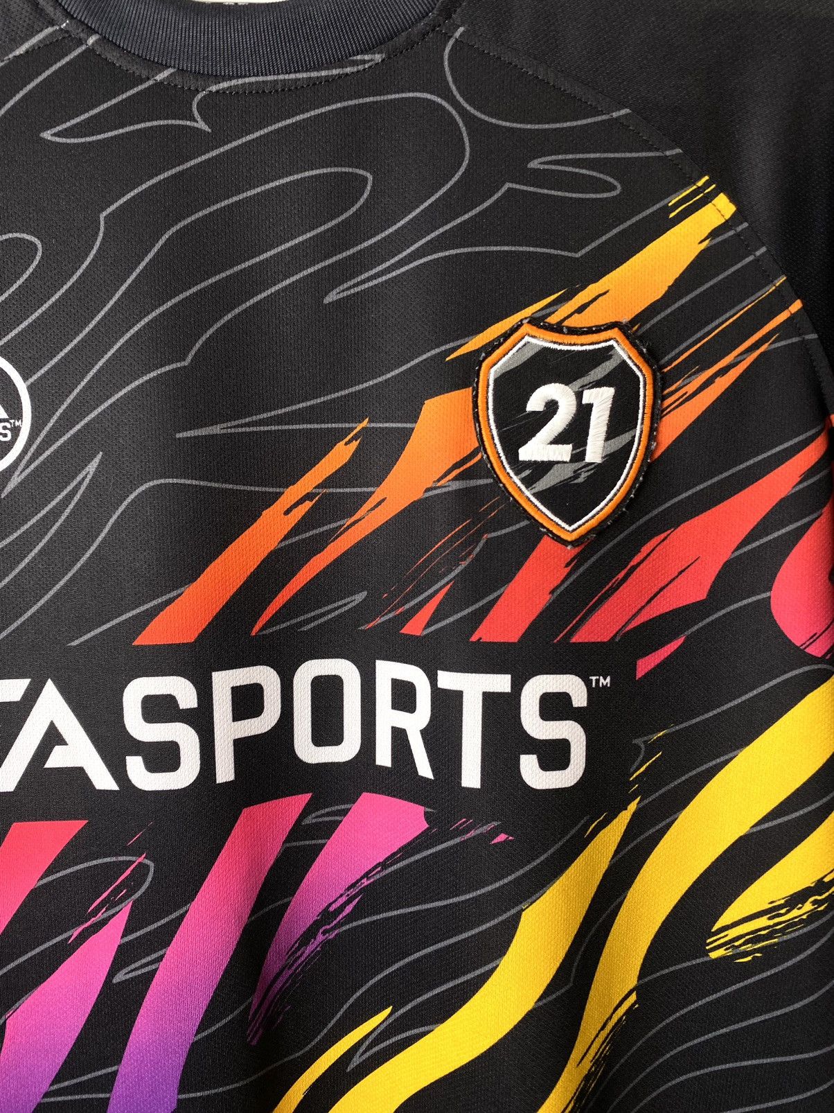 The Game EA Sports Soccer Jersey T Shirt Game Cyber Hype Size US M / EU 48-50 / 2 - 5 Thumbnail
