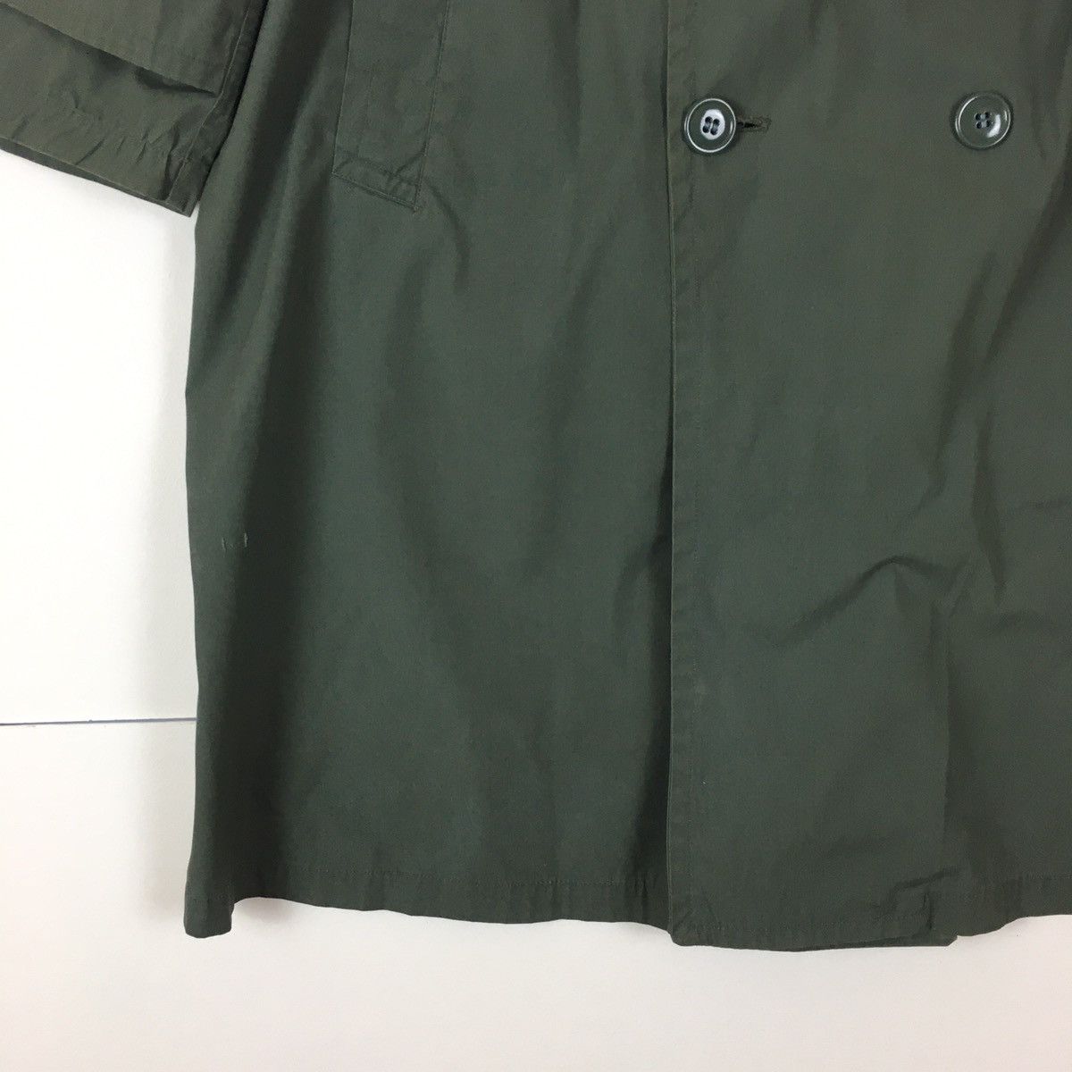 Vintage Vintage Military Raincoat By Rolane Sportswear Size US L / EU 52-54 / 3 - 2 Thumbnail