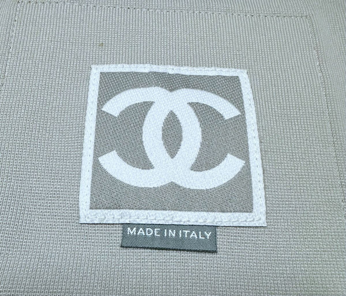 Chanel Authentic 2001 Chanel CC logo Sport Tank Top Woman size 36 Size XS / US 0-2 / IT 36-38 - 6 Thumbnail