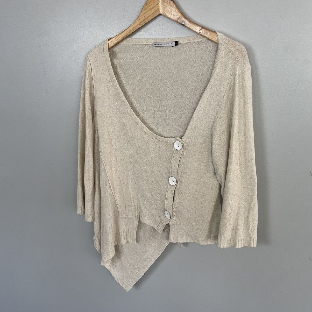 Designer 🔥RARE🔥 Lurdes Bergada Cardigan Size L style Y2k Japanese Size L / US 10 / IT 46 - 2 Thumbnail