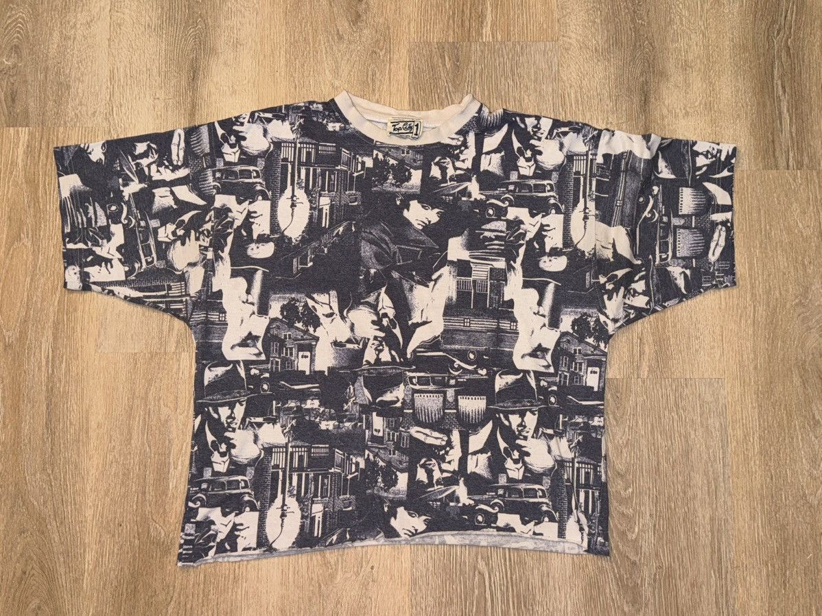 Other Vintage Film Noir Collage T-Shirt All Over Print Photo Art L Size US L / EU 52-54 / 3 - 1 Thumbnail