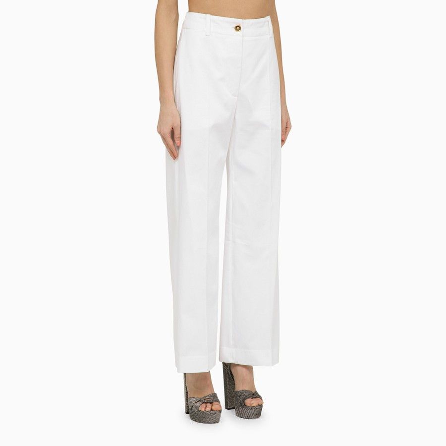 Patou o1d2blof0924 Trousers in White Size 27" / US 4 / IT 40 - 3 Thumbnail