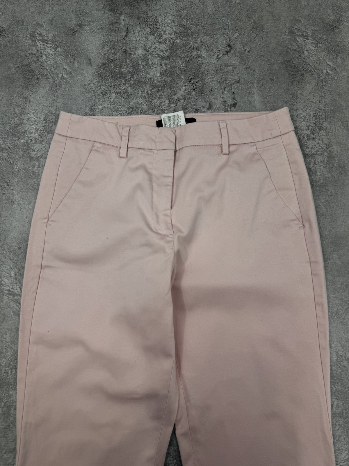 Weekend Max Mara Weekend Max Mara Women Stretch Trousers Pink Size 34 Size 24" / US 00 / IT 34 - 3 Thumbnail