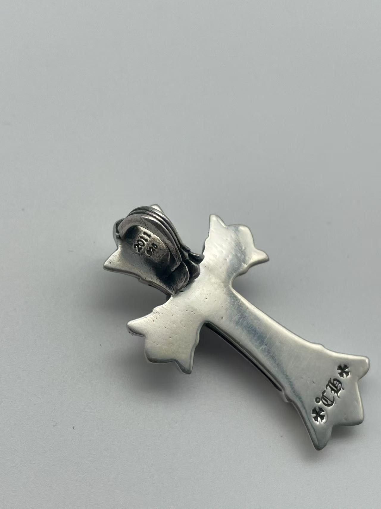 Chrome Hearts Chrome Hearts Silver Double Cross Pendant Size ONE SIZE - 5 Thumbnail